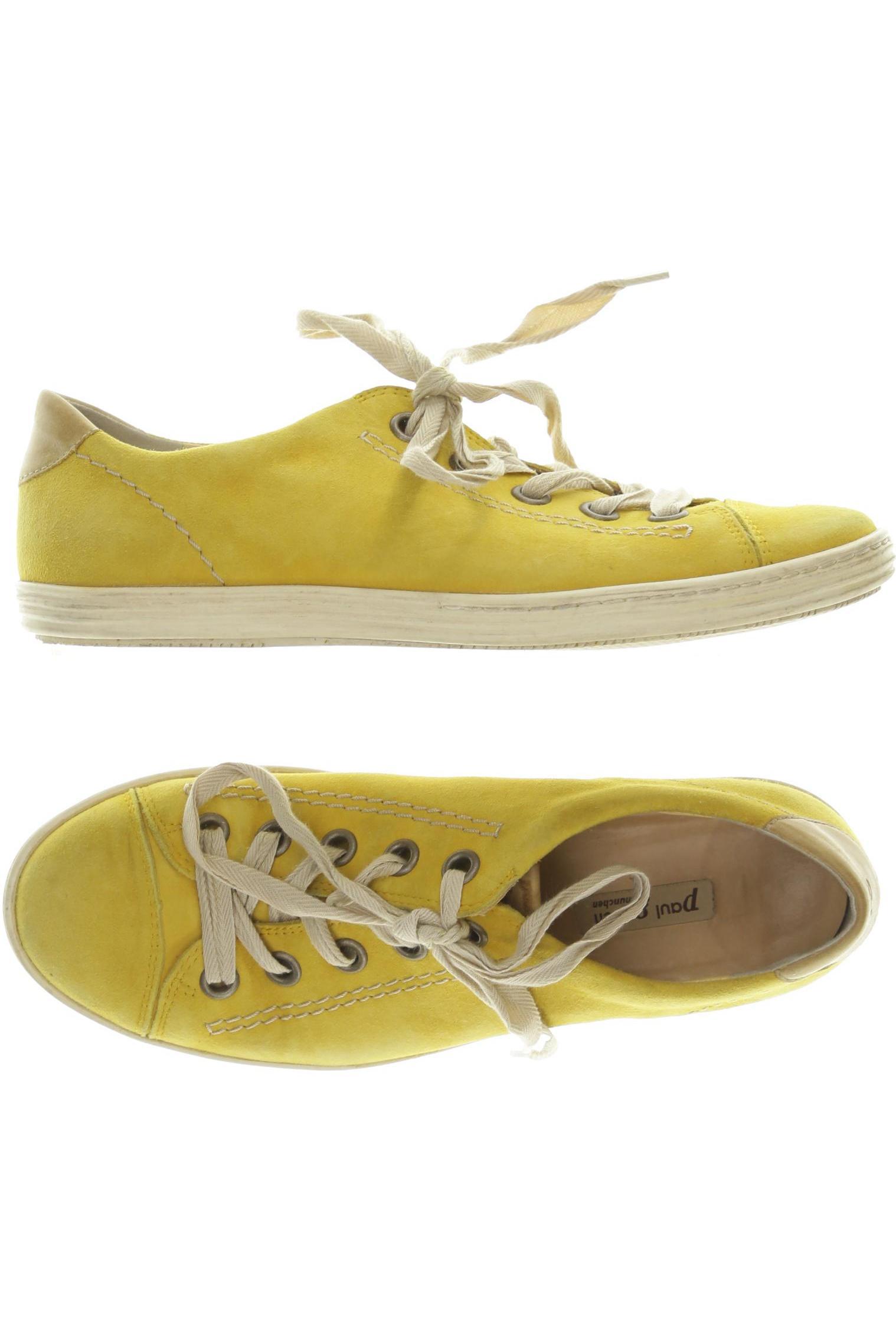 

Paul Green Damen Sneakers, gelb, Gr. 4.5