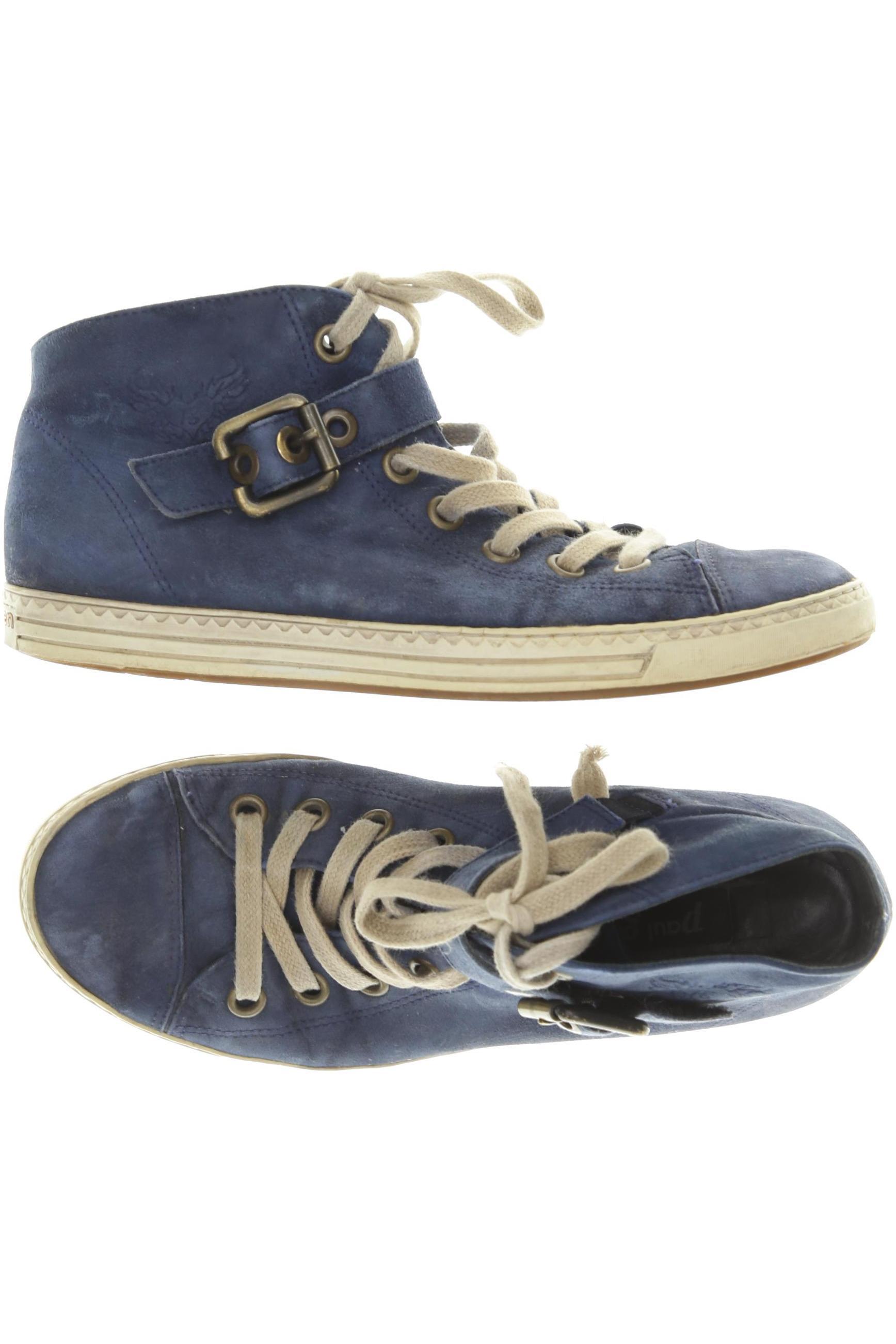 

Paul Green Damen Sneakers, blau, Gr. 5.5