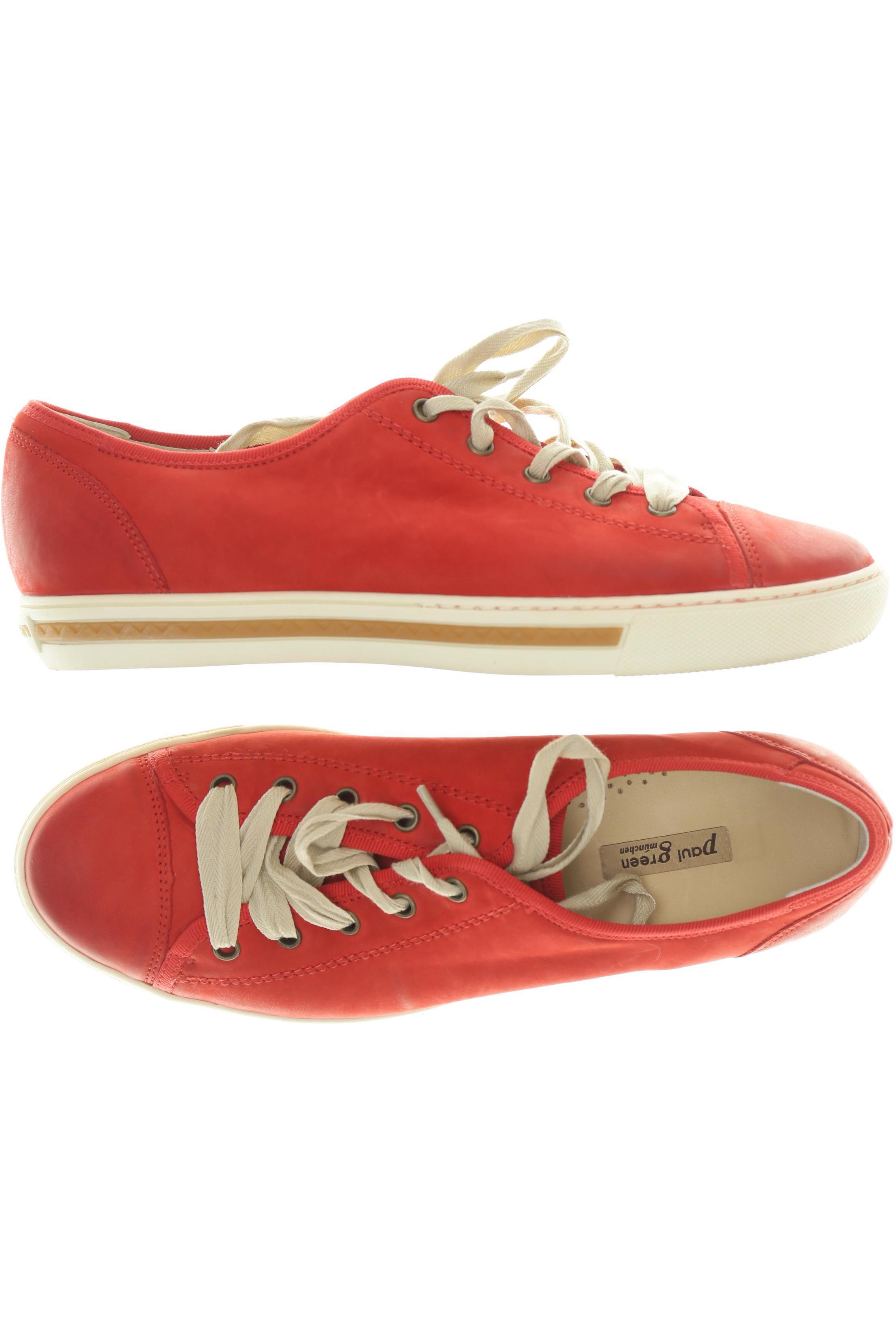 

Paul Green Damen Sneakers, rot, Gr. 6.5