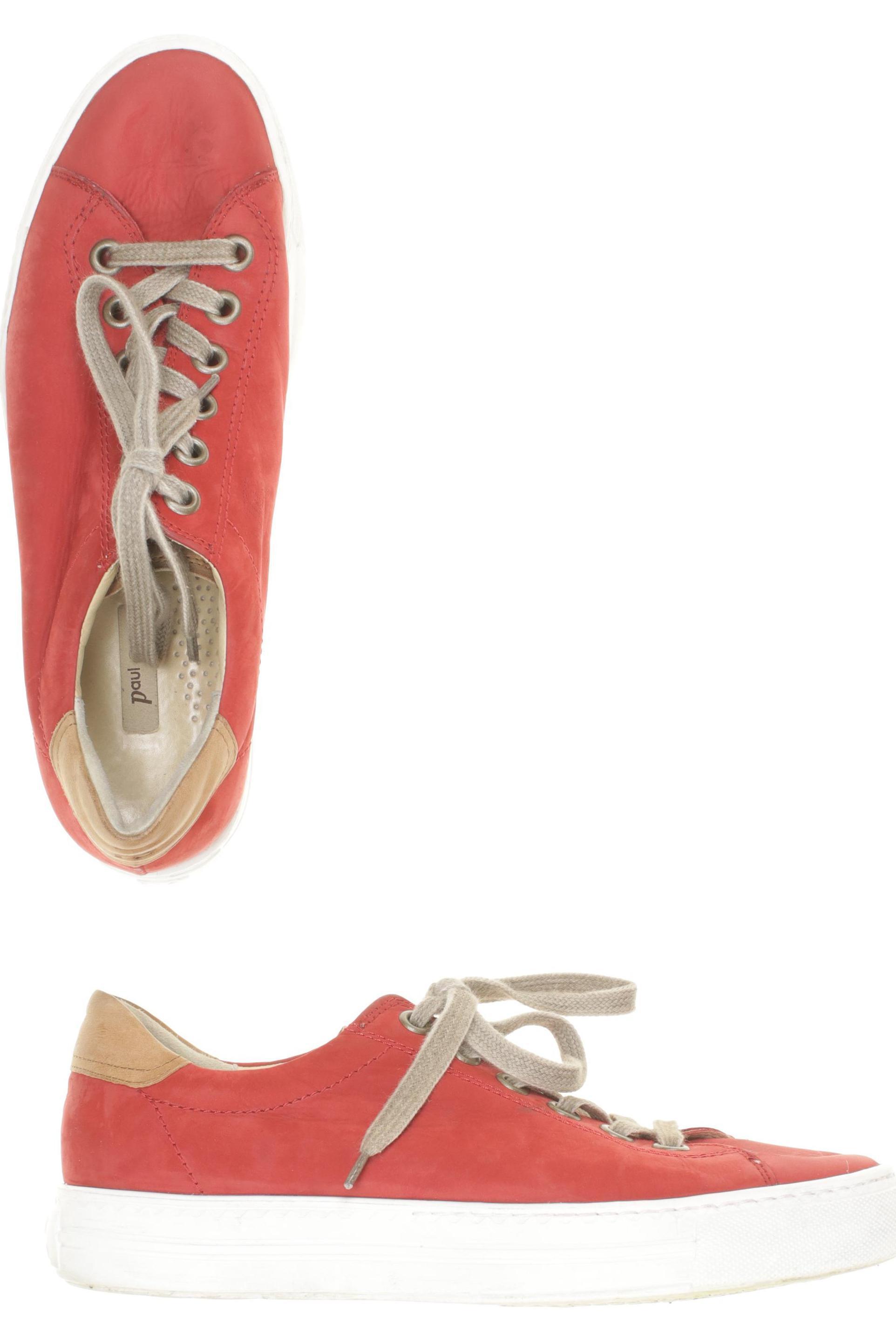 

Paul Green Damen Sneakers, rot, Gr. 6.5