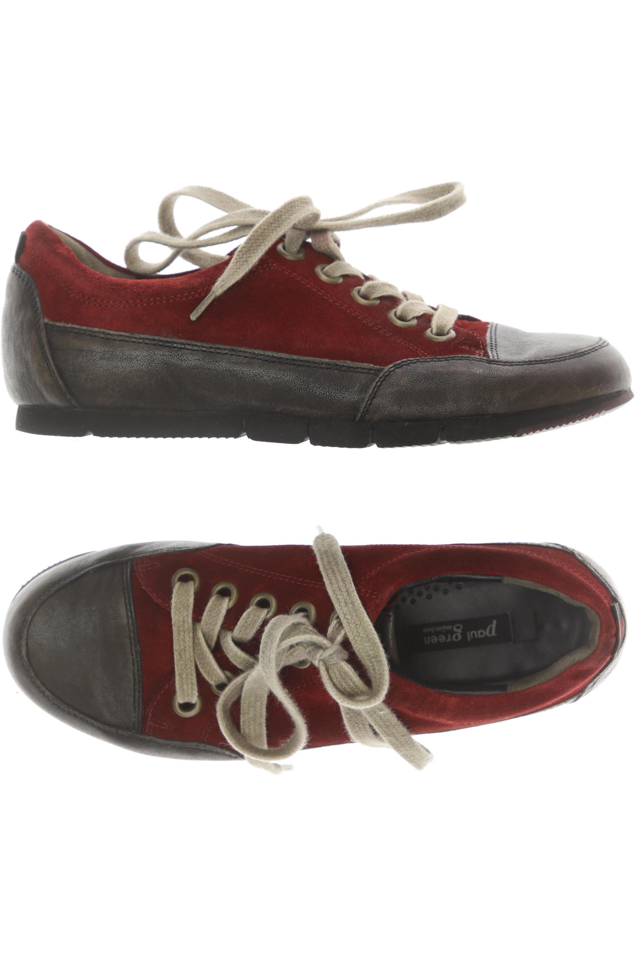 

Paul Green Damen Sneakers, rot, Gr. 4