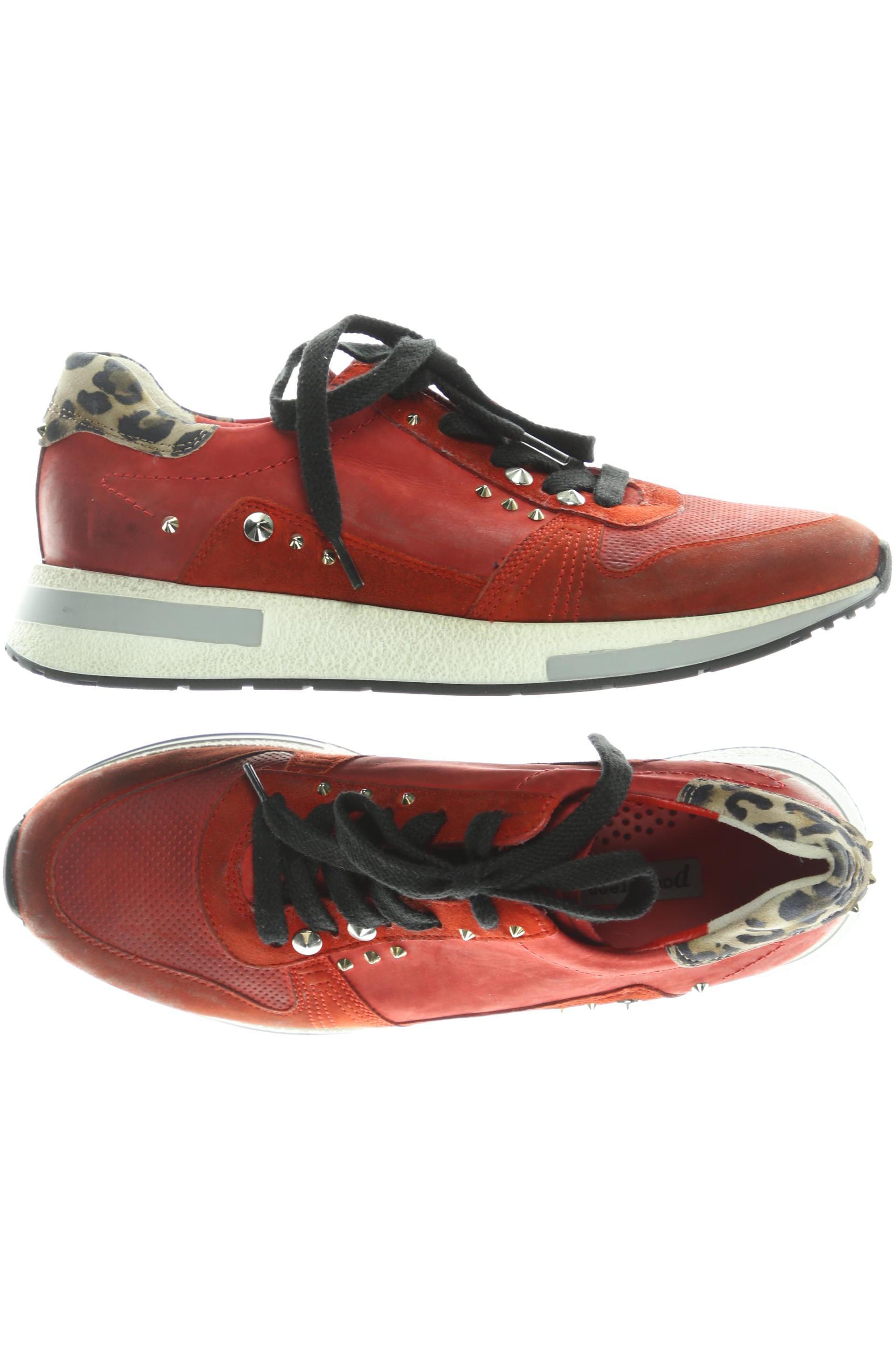 

Paul Green Damen Sneakers, rot, Gr. 4.5