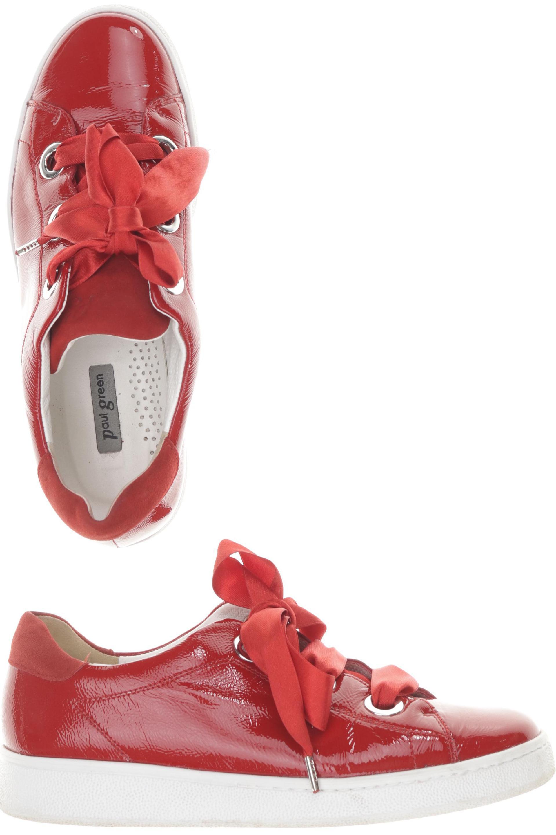 

Paul Green Damen Sneakers, rot, Gr. 4