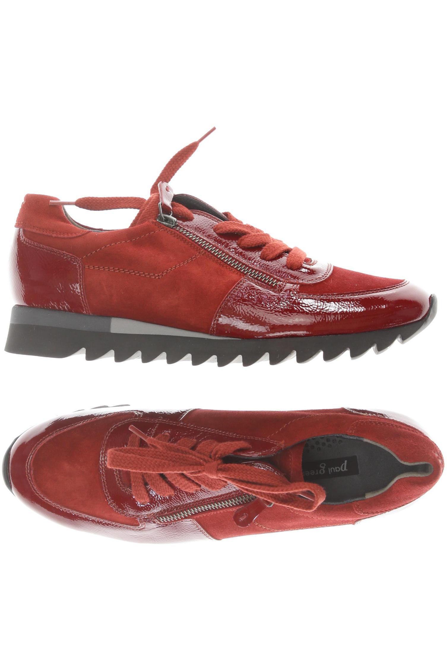 

Paul Green Damen Sneakers, rot, Gr. 6