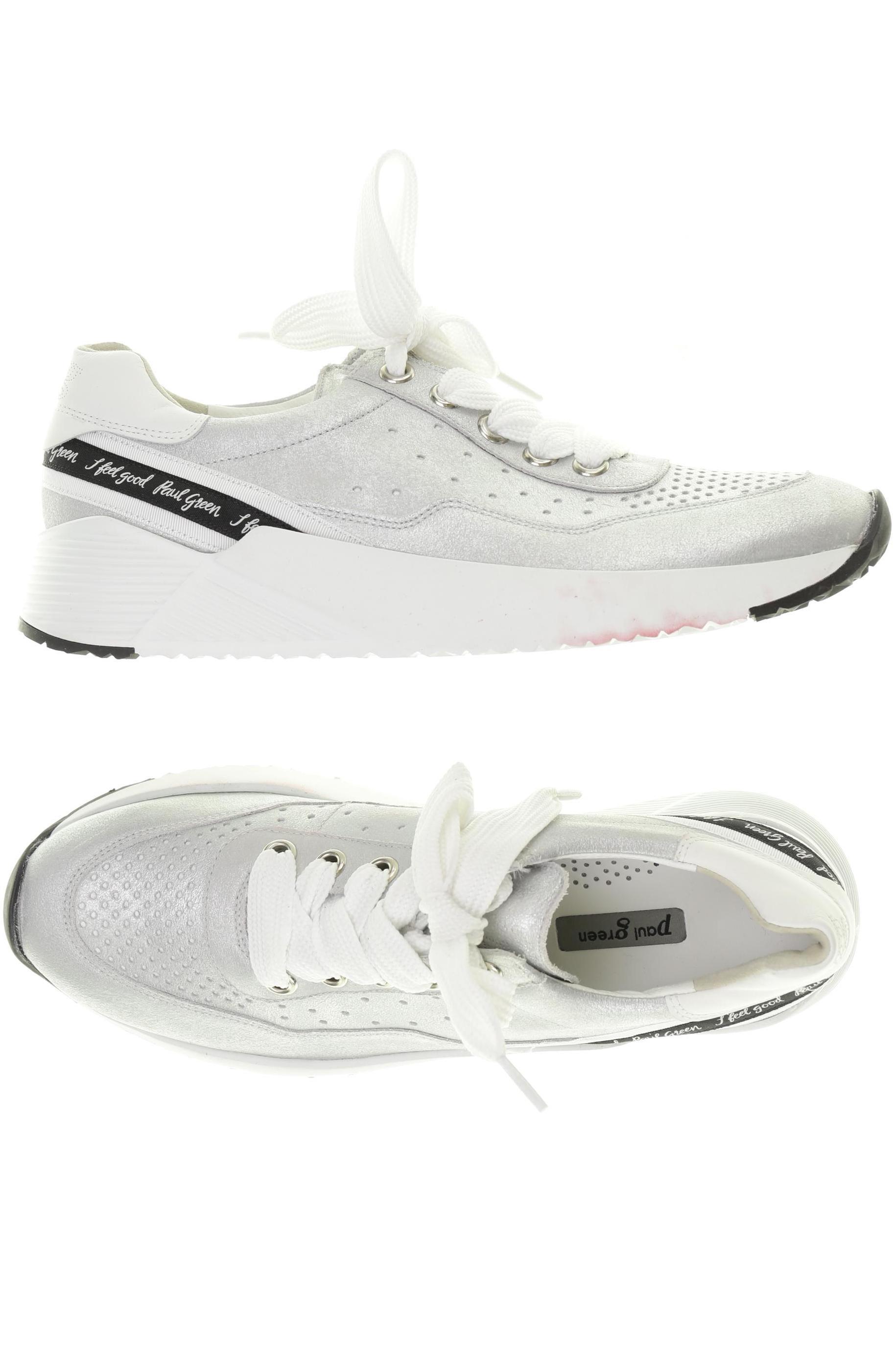 

Paul Green Damen Sneakers, silber, Gr. 7