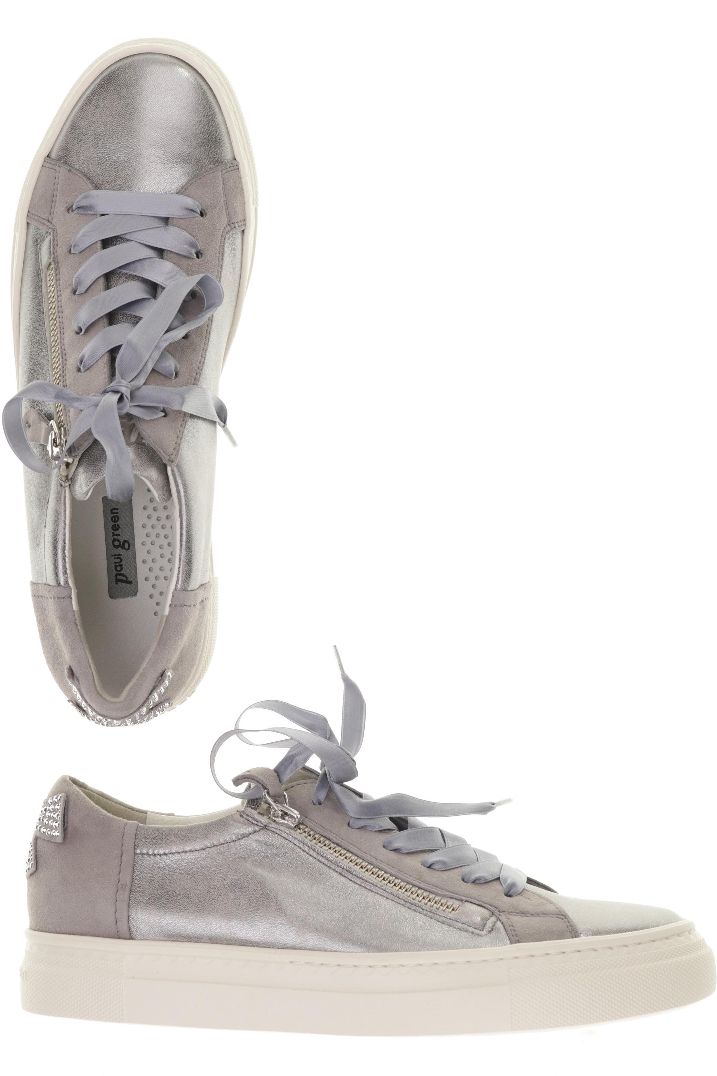 

Paul Green Damen Sneakers, silber, Gr. 6