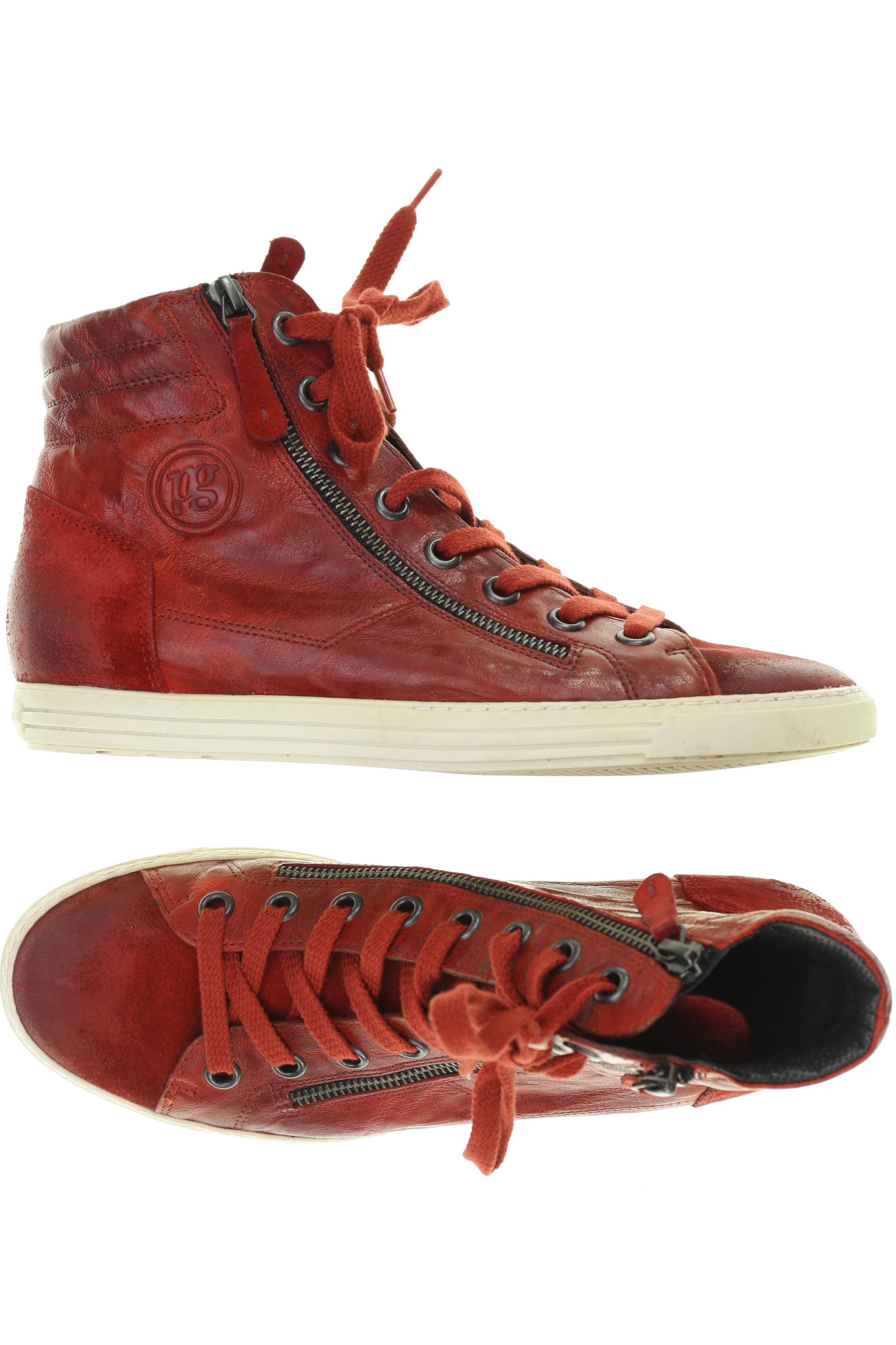 

Paul Green Damen Sneakers, rot, Gr. 6.5