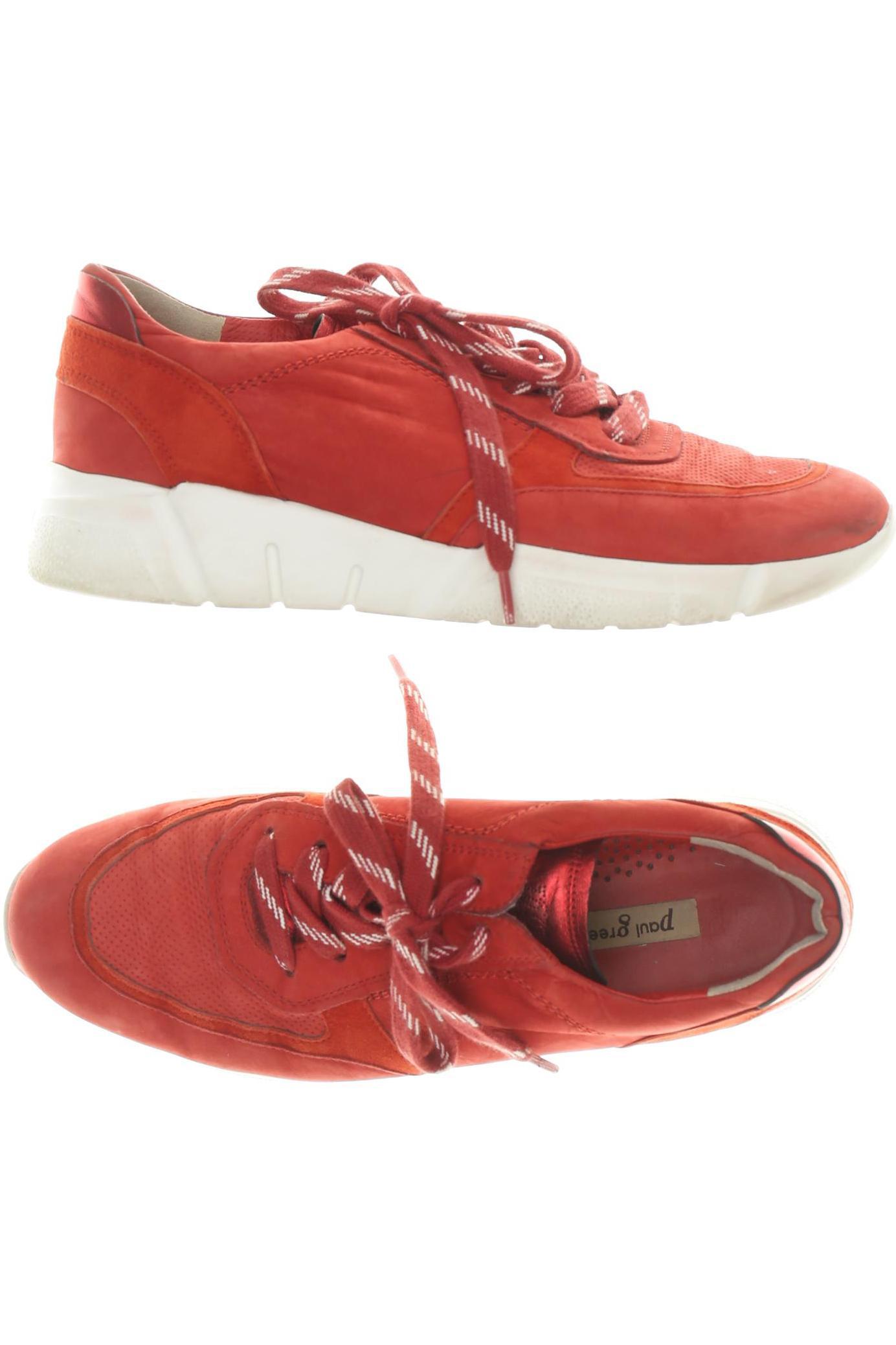 

Paul Green Damen Sneakers, rot, Gr. 5