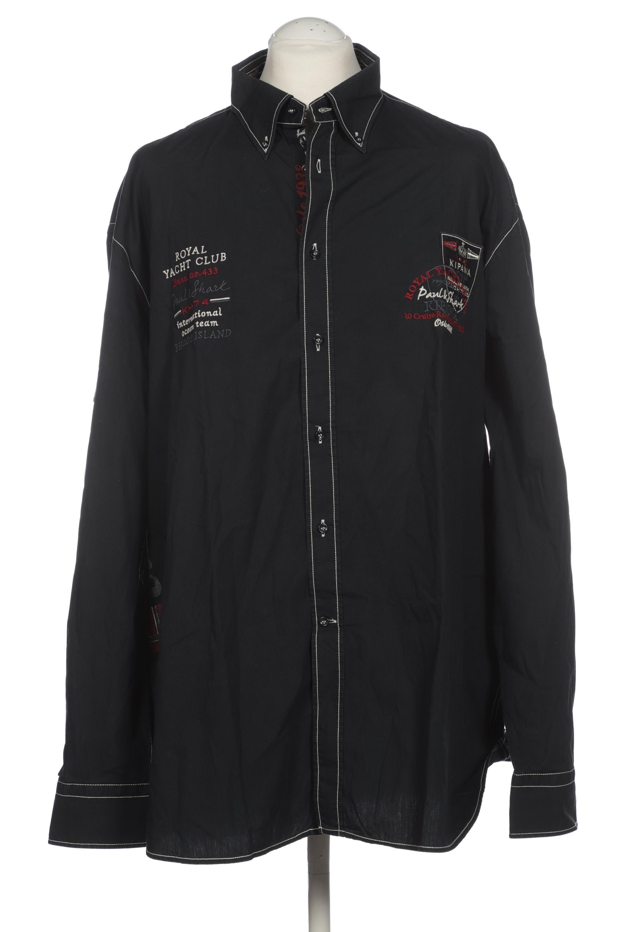 

Paul&Shark Herren Hemd, schwarz, Gr.