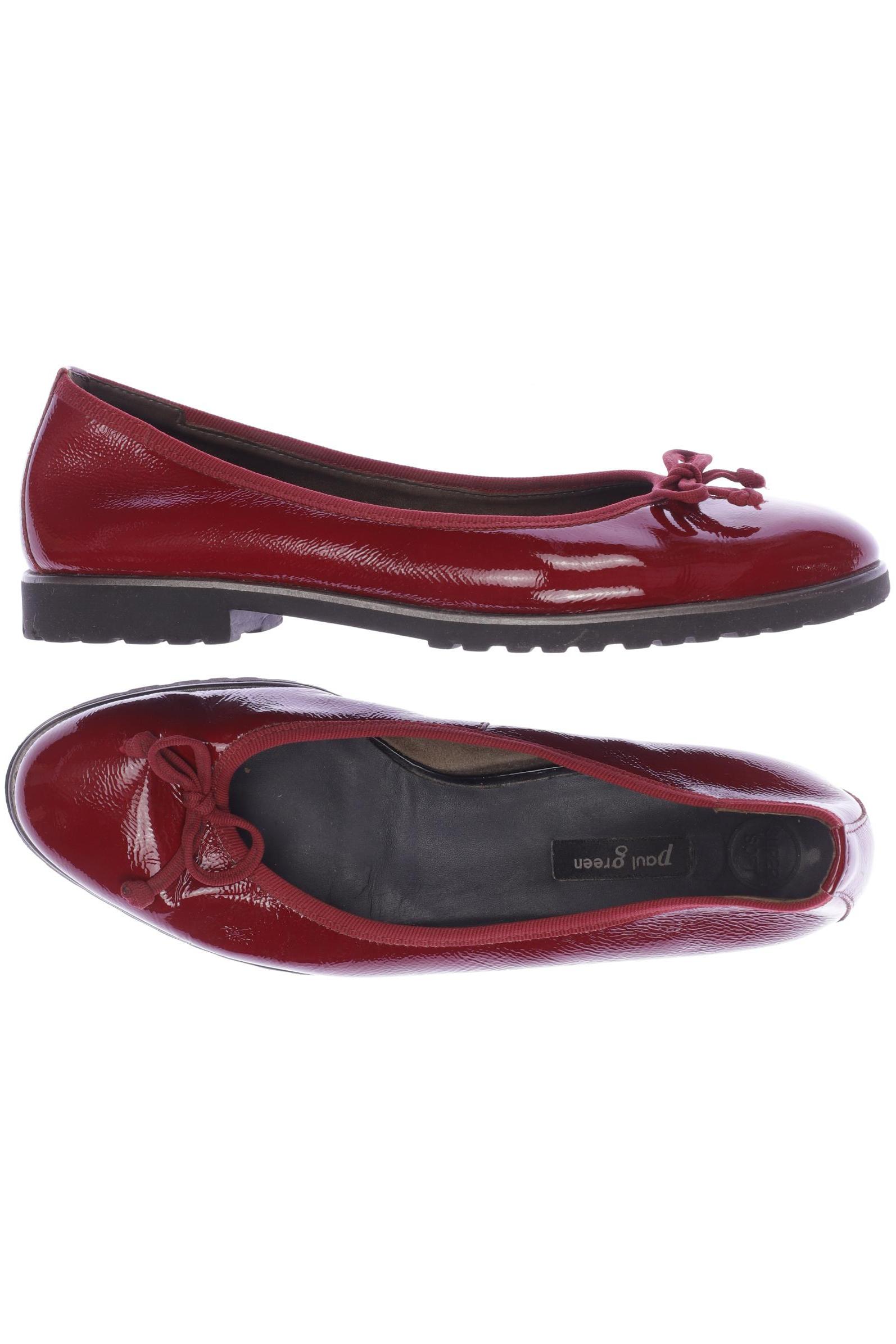 

Paul Green Damen Ballerinas, rot, Gr. 5