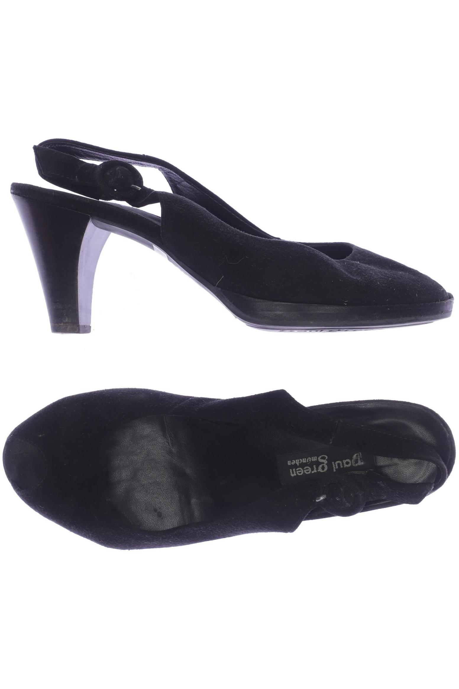 

Paul Green Damen Sandale, schwarz, Gr. 7
