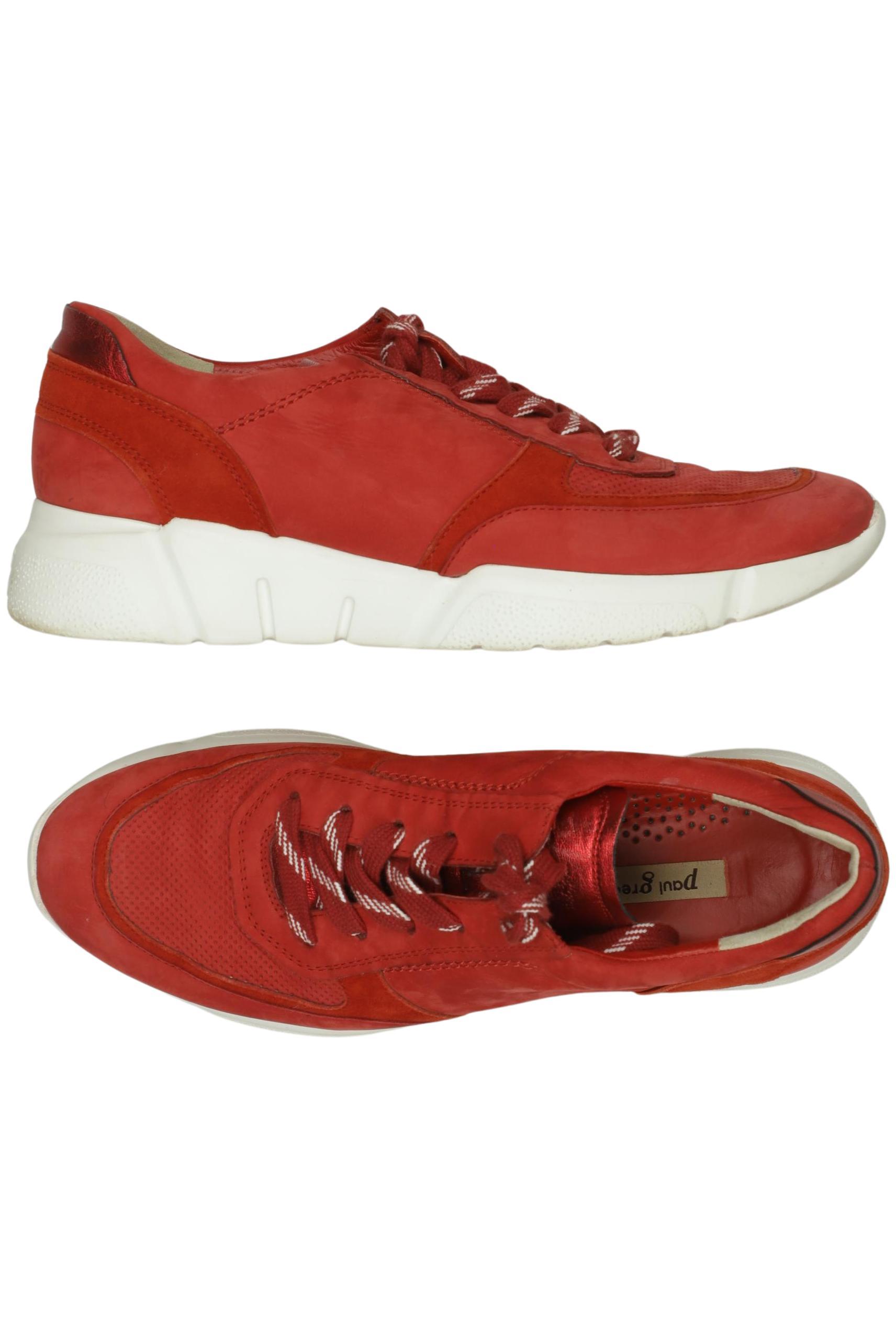 

Paul Green Damen Sneakers, rot, Gr. 5