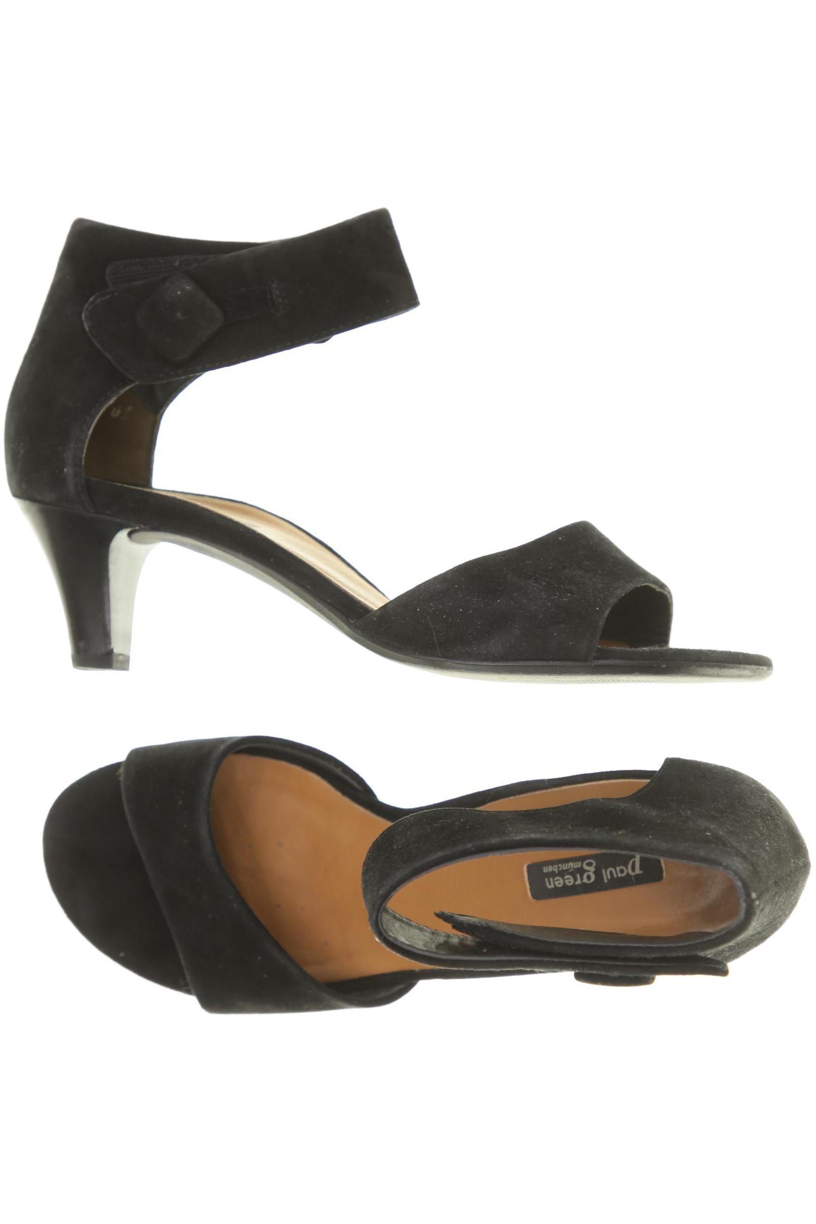 

Paul Green Damen Sandale, schwarz, Gr. 4.5