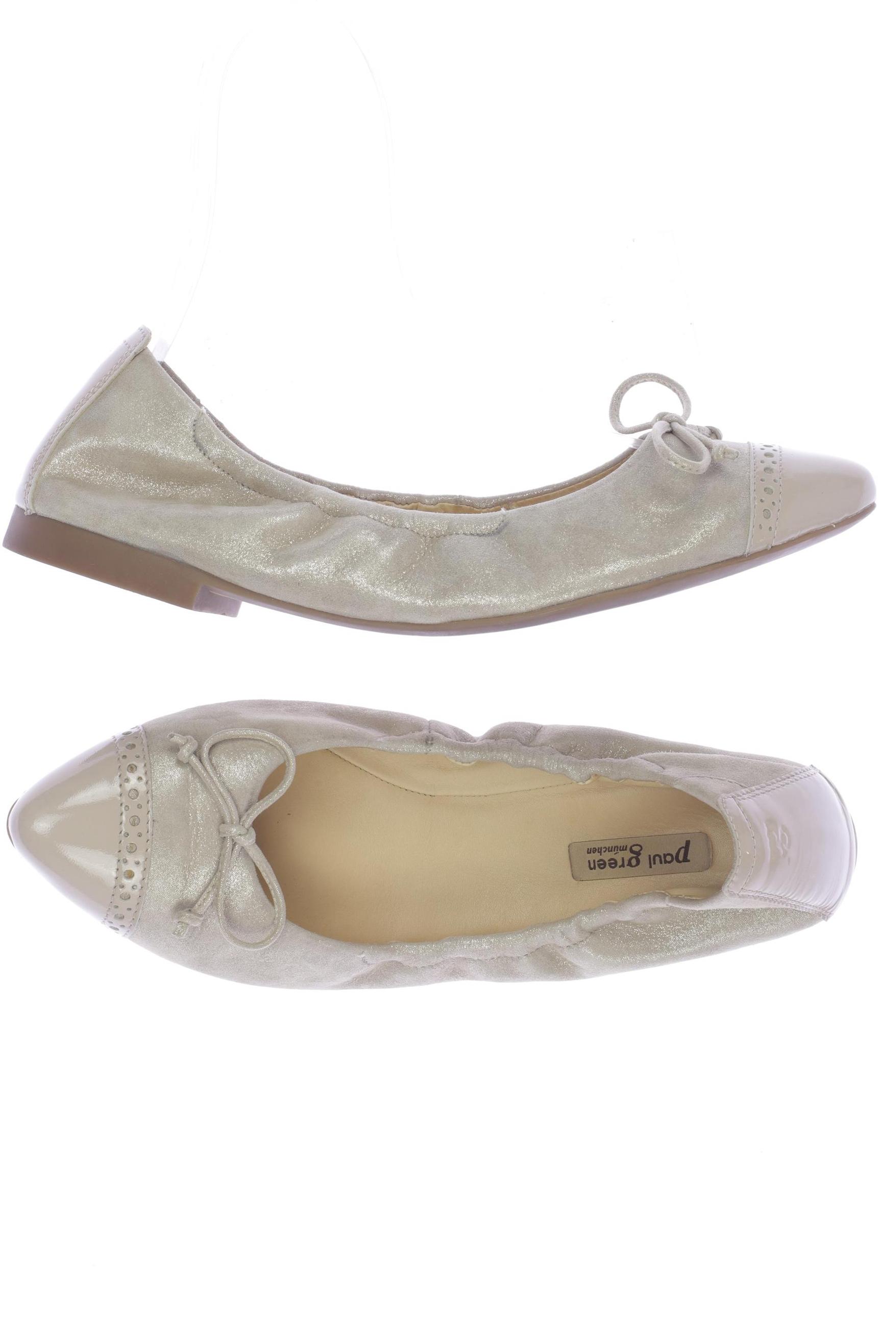 

Paul Green Damen Ballerinas, gold, Gr. 6