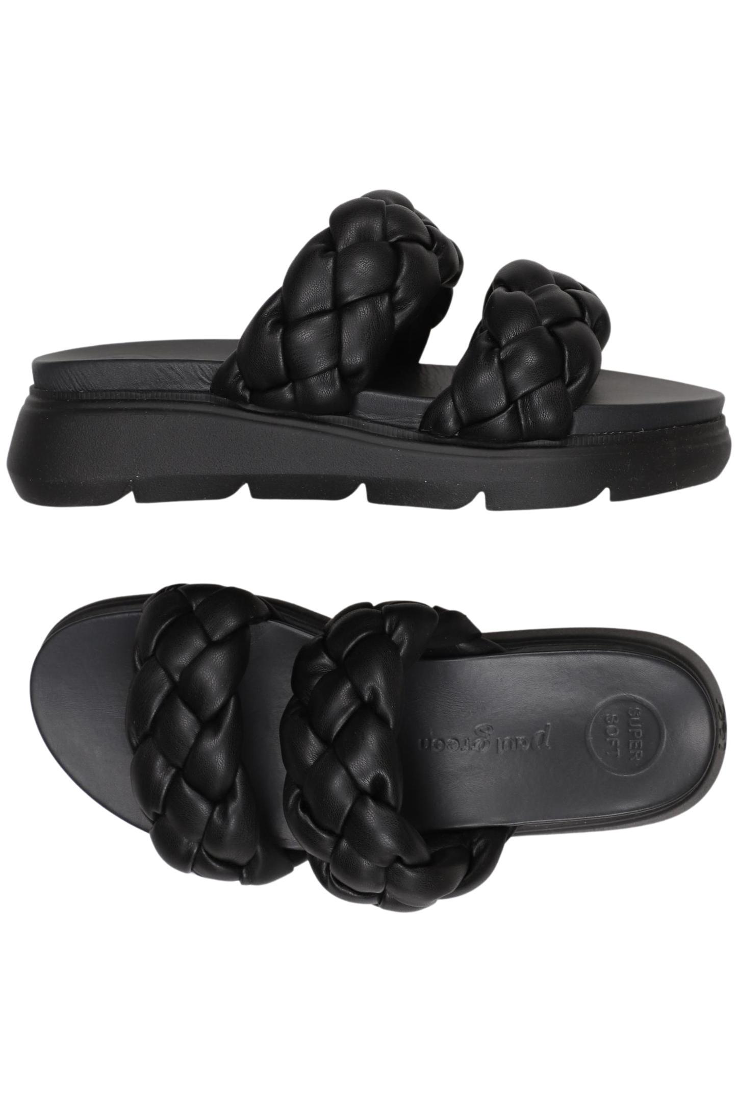 

Paul Green Damen Sandale, schwarz, Gr. 6.5