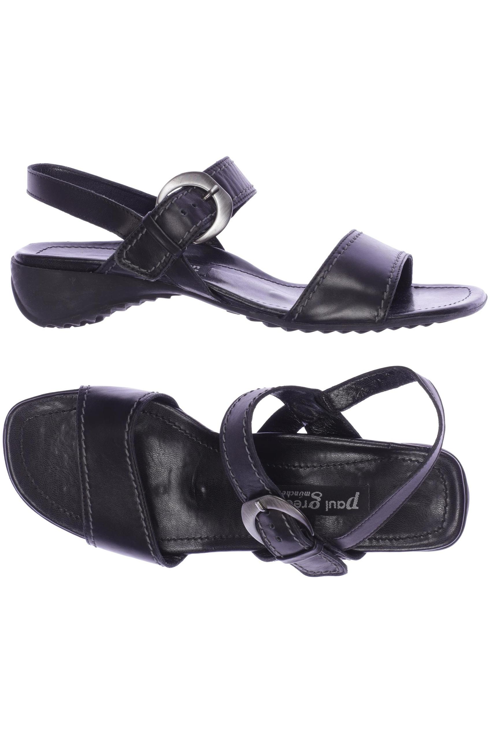 

Paul Green Damen Sandale, schwarz, Gr. 5.5