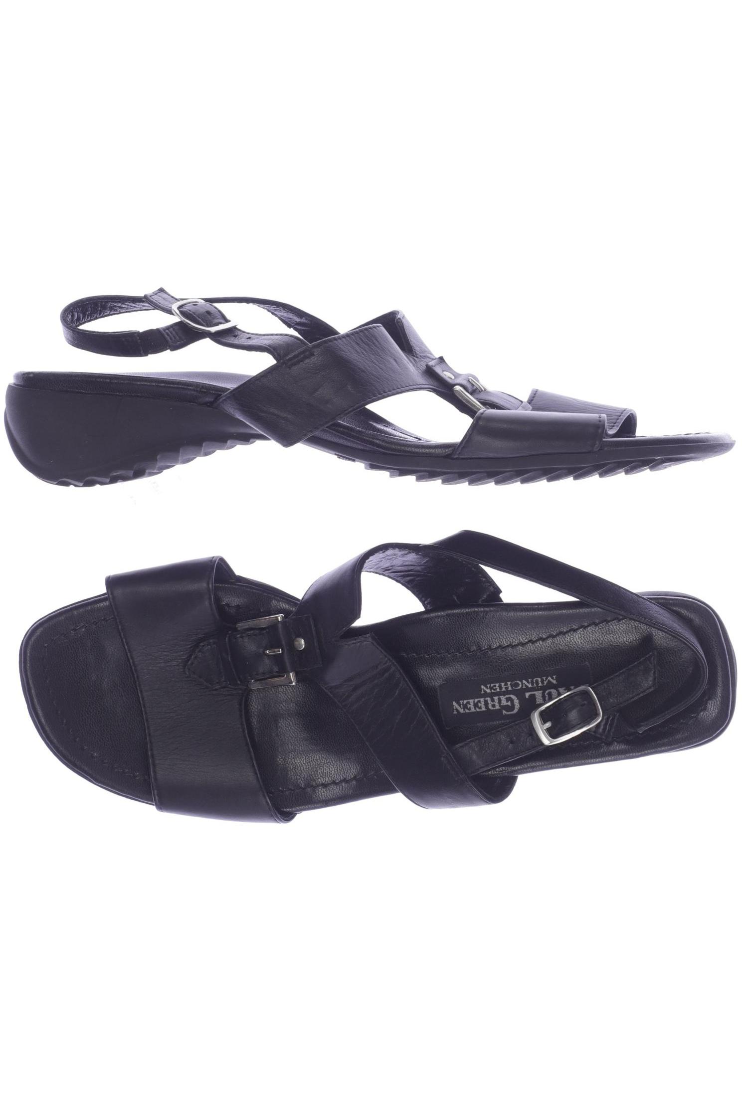 

Paul Green Damen Sandale, schwarz