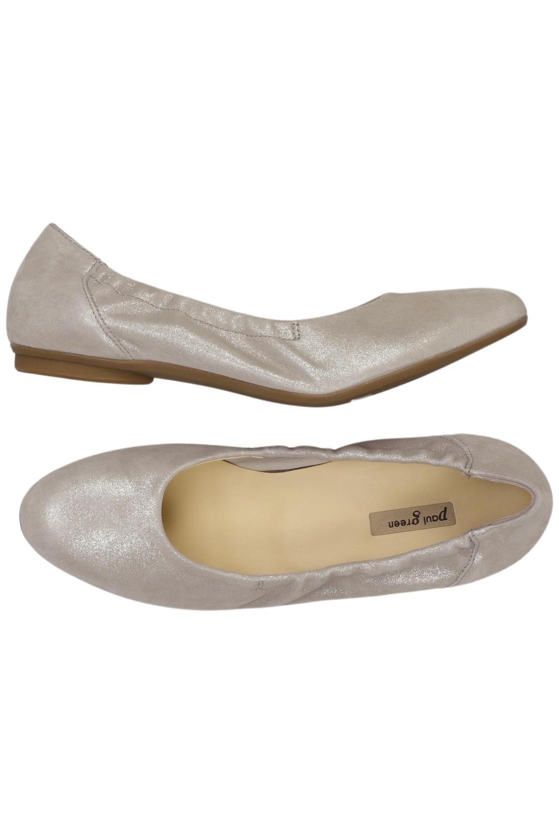 

Paul Green Damen Ballerinas, silber, Gr. 5.5