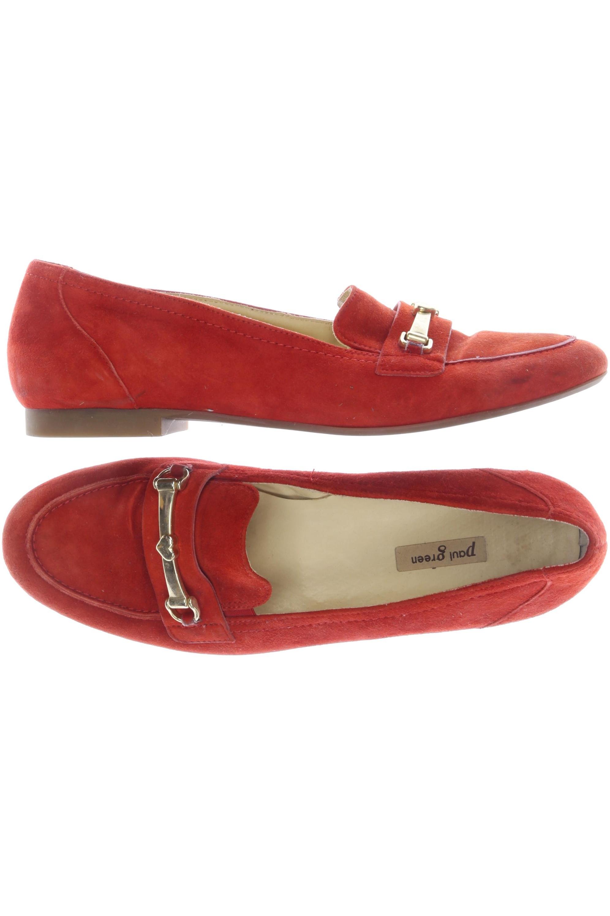 

Paul Green Damen Halbschuh, rot, Gr. 5.5
