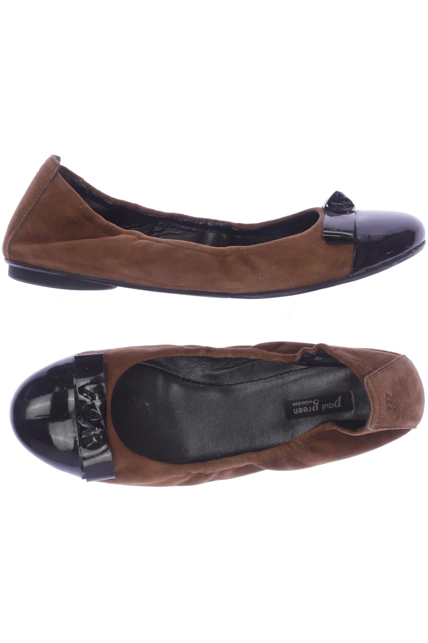 

Paul Green Damen Ballerinas, braun, Gr. 5.5