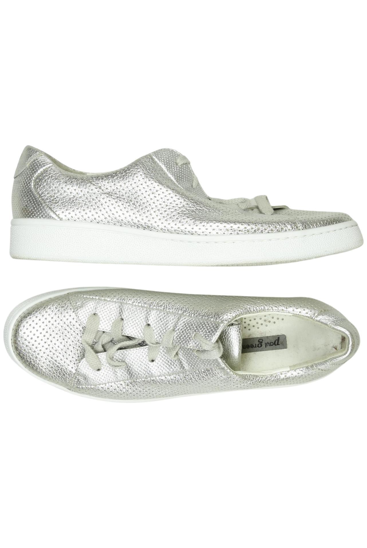 

Paul Green Damen Halbschuh, silber, Gr. 7.5