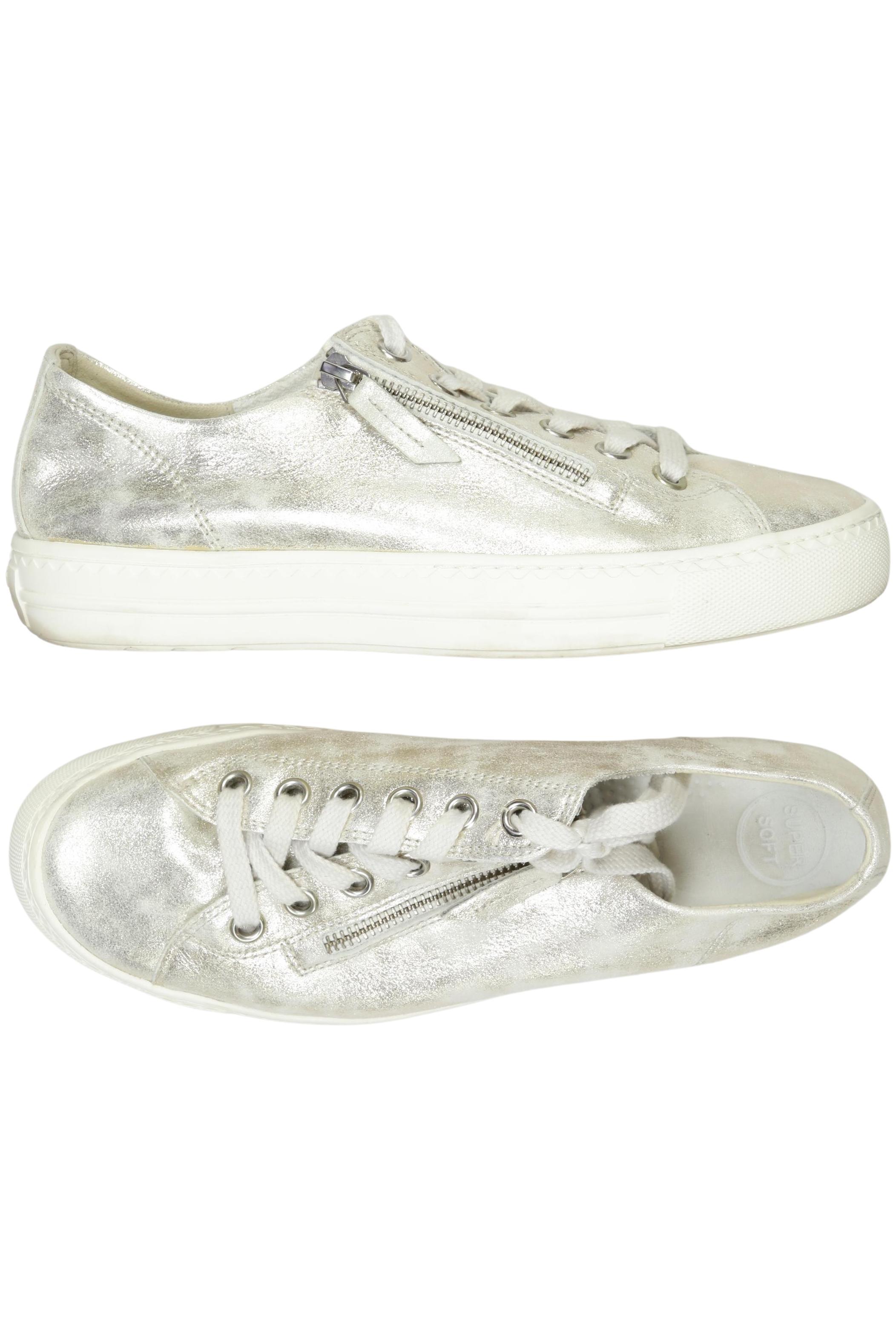 

Paul Green Damen Sneakers, silber, Gr. 6