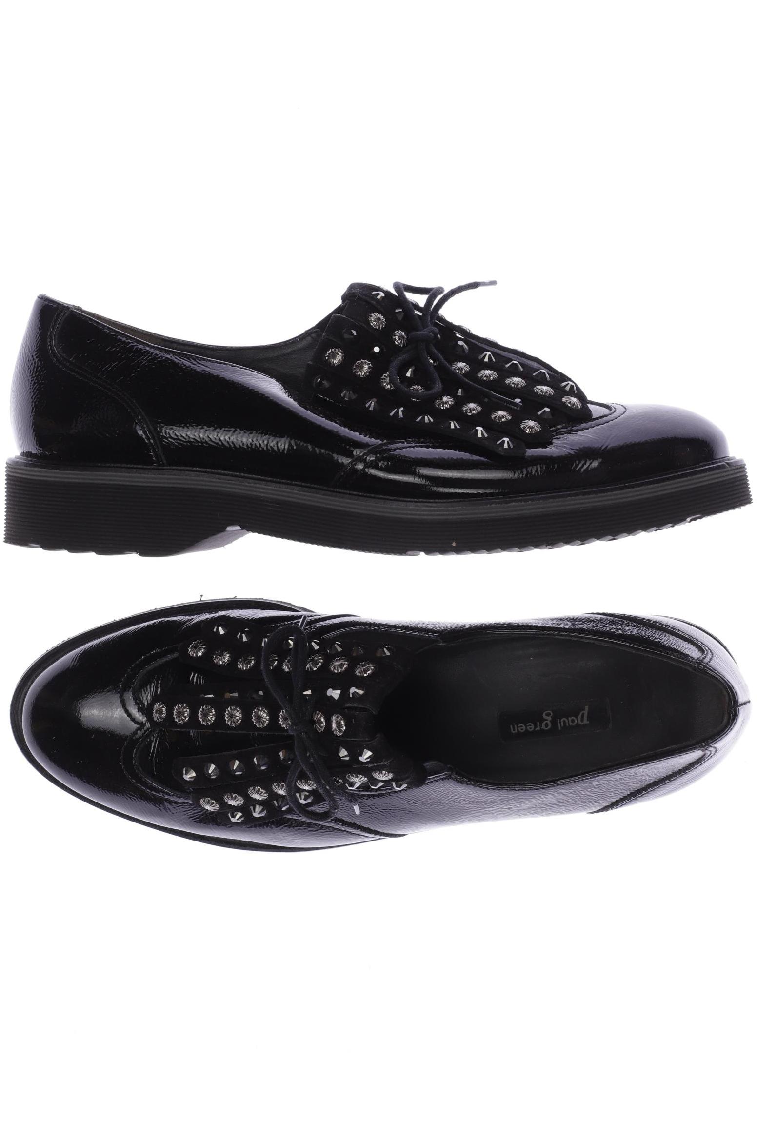 

Paul Green Damen Halbschuh, schwarz, Gr. 38