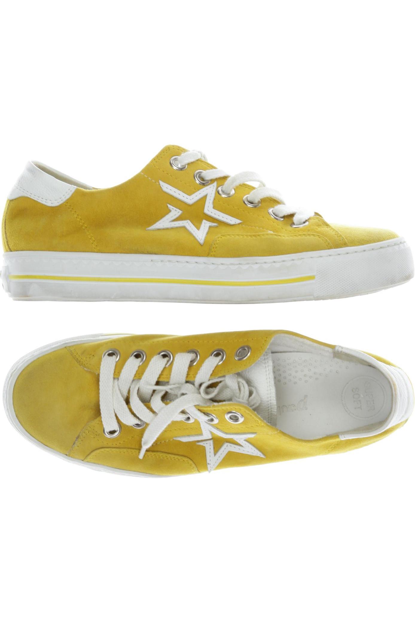 

Paul Green Damen Sneakers, gelb, Gr. 6