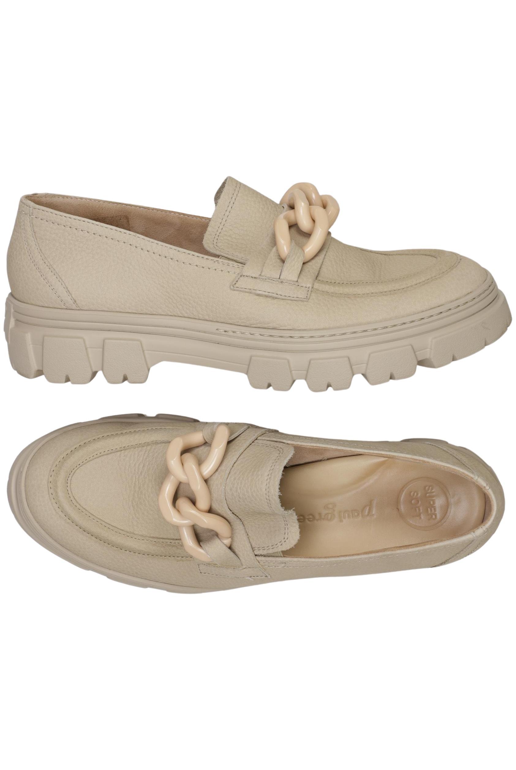 

Paul Green Damen Halbschuh, beige, Gr. 6.5