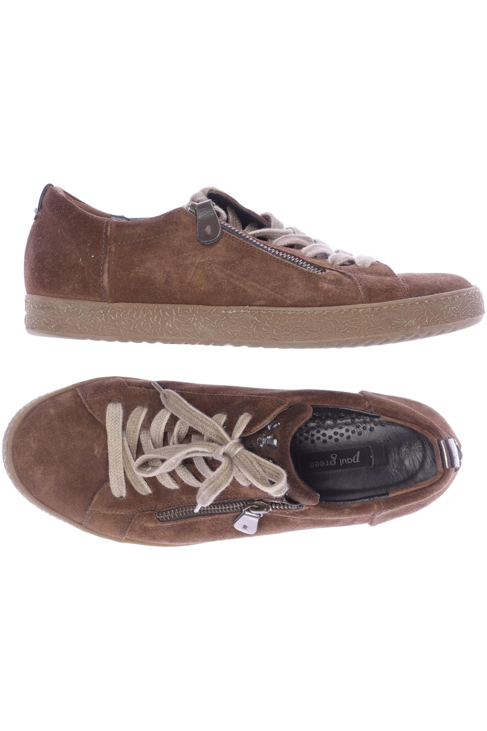 

Paul Green Damen Sneakers, braun, Gr. 5.5