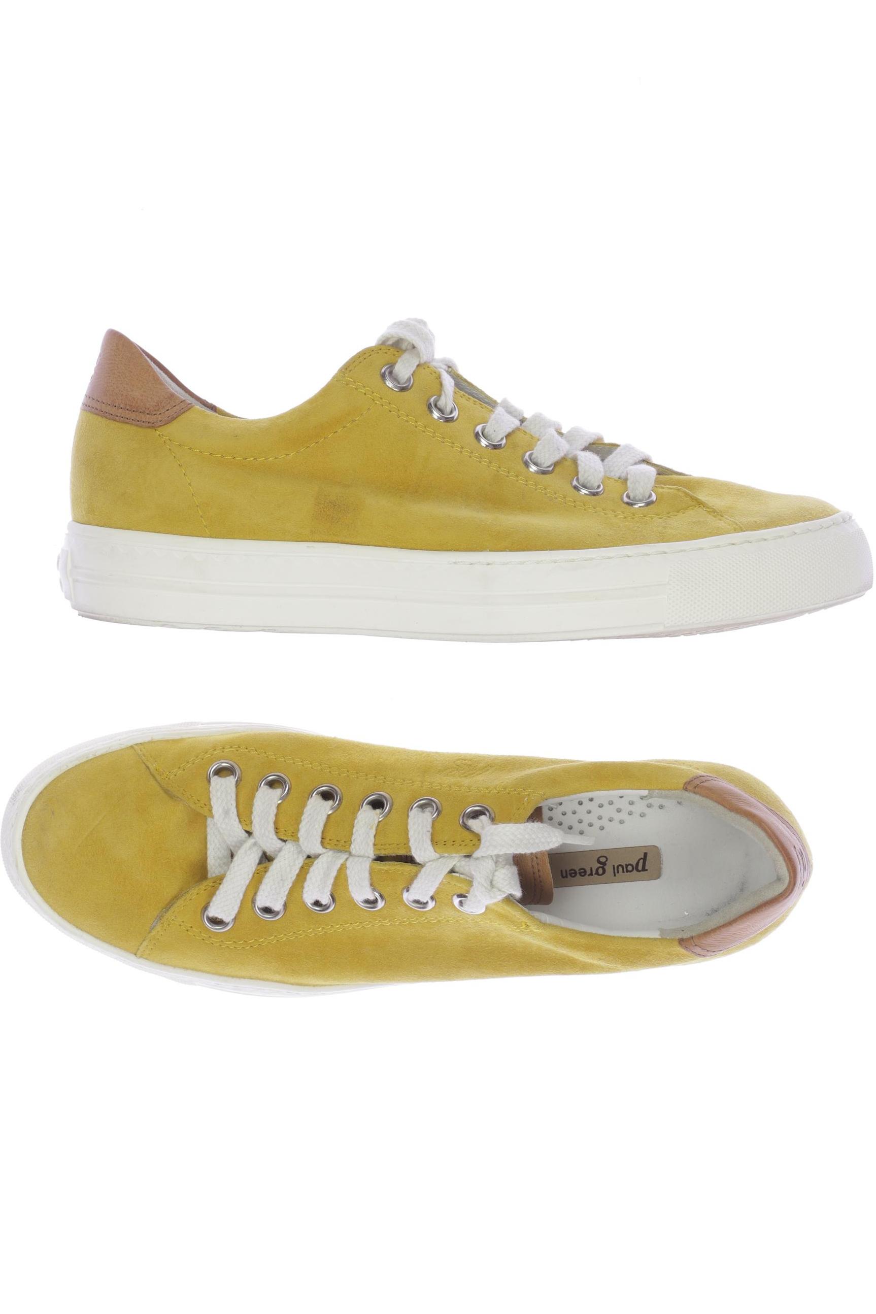 

Paul Green Damen Sneakers, gelb, Gr. 6.5