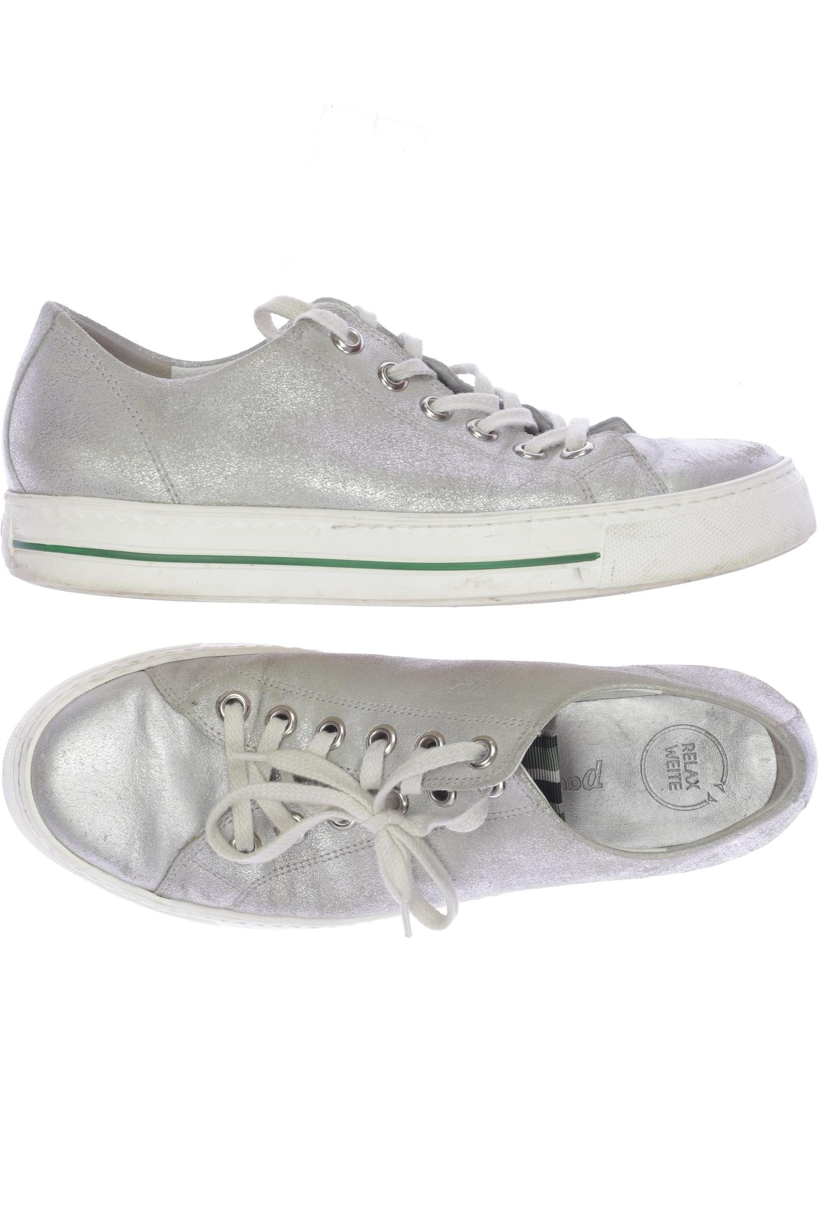 

Paul Green Damen Sneakers, silber, Gr. 6.5