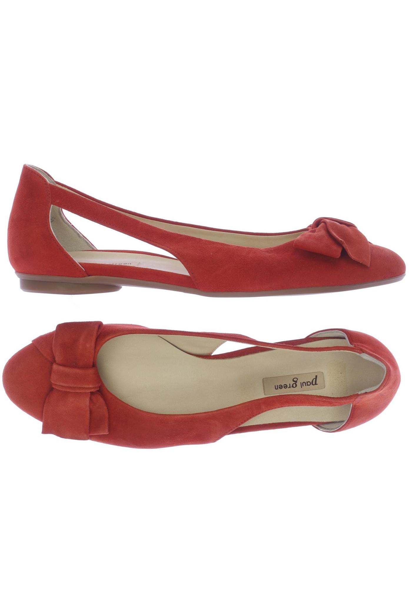 

Paul Green Damen Ballerinas, rot, Gr. 6