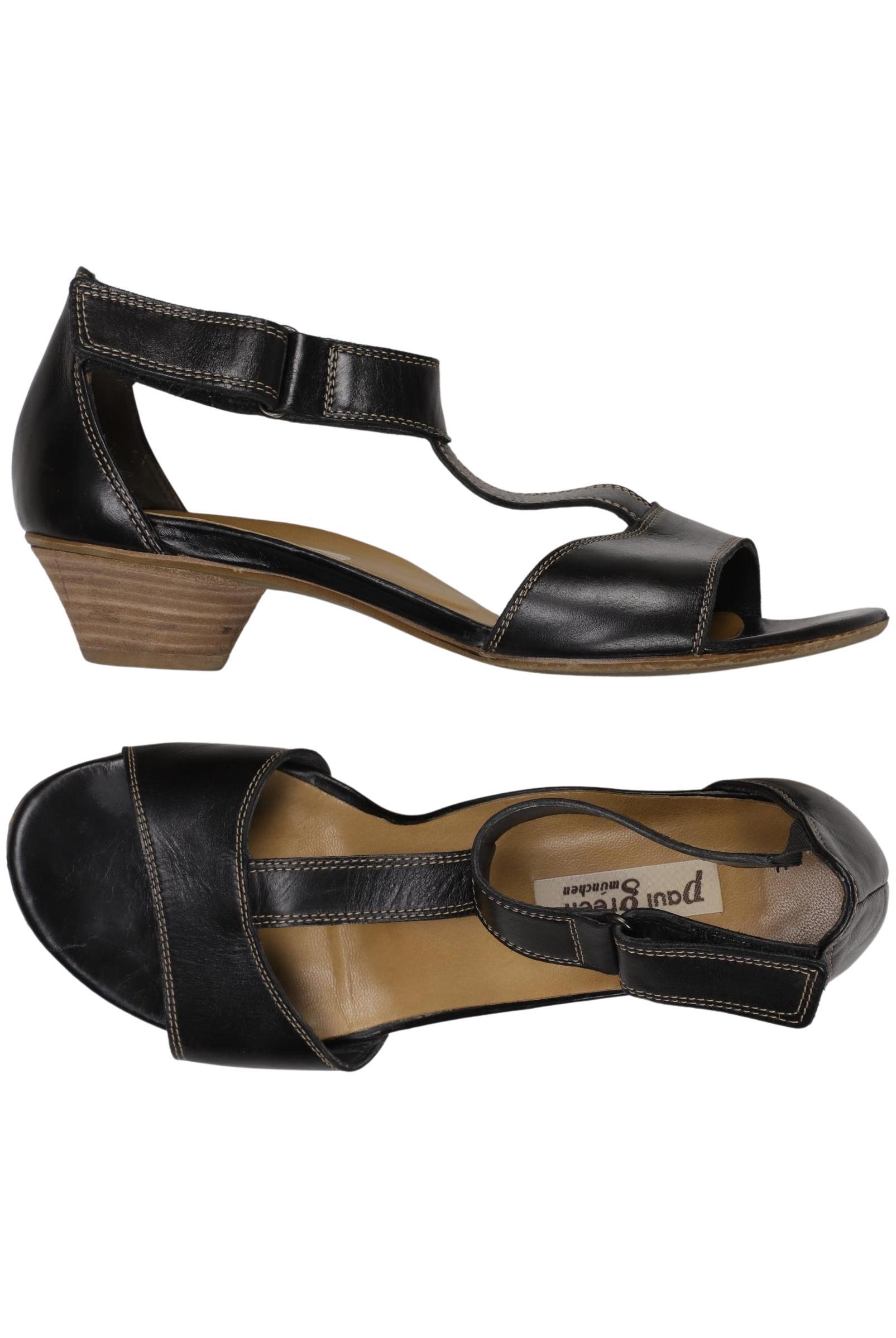 

Paul Green Damen Sandale, schwarz, Gr. 6.5