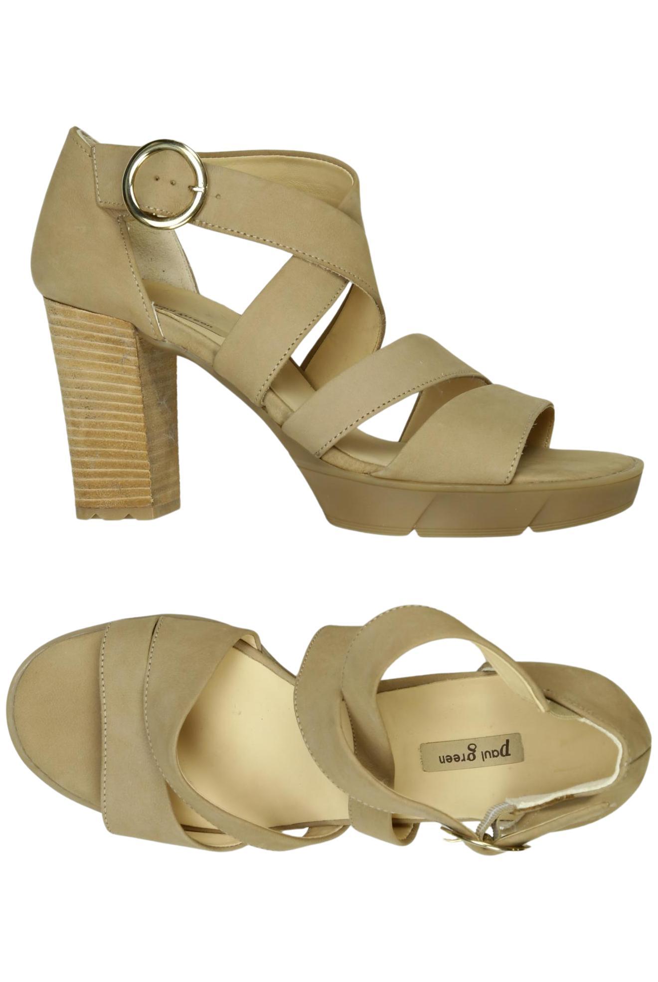 

Paul Green Damen Sandale, beige, Gr. 7.5