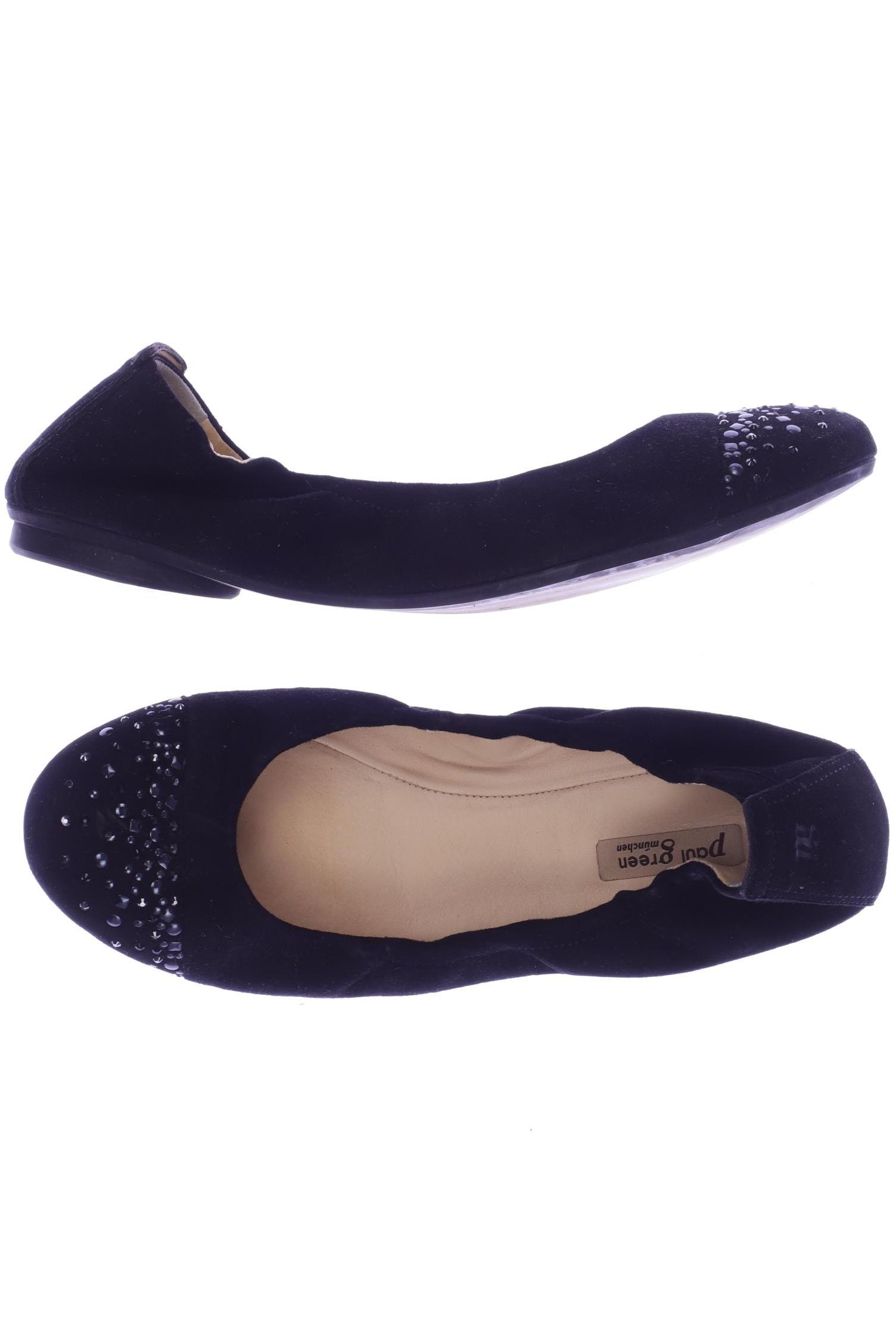 

Paul Green Damen Ballerinas, schwarz