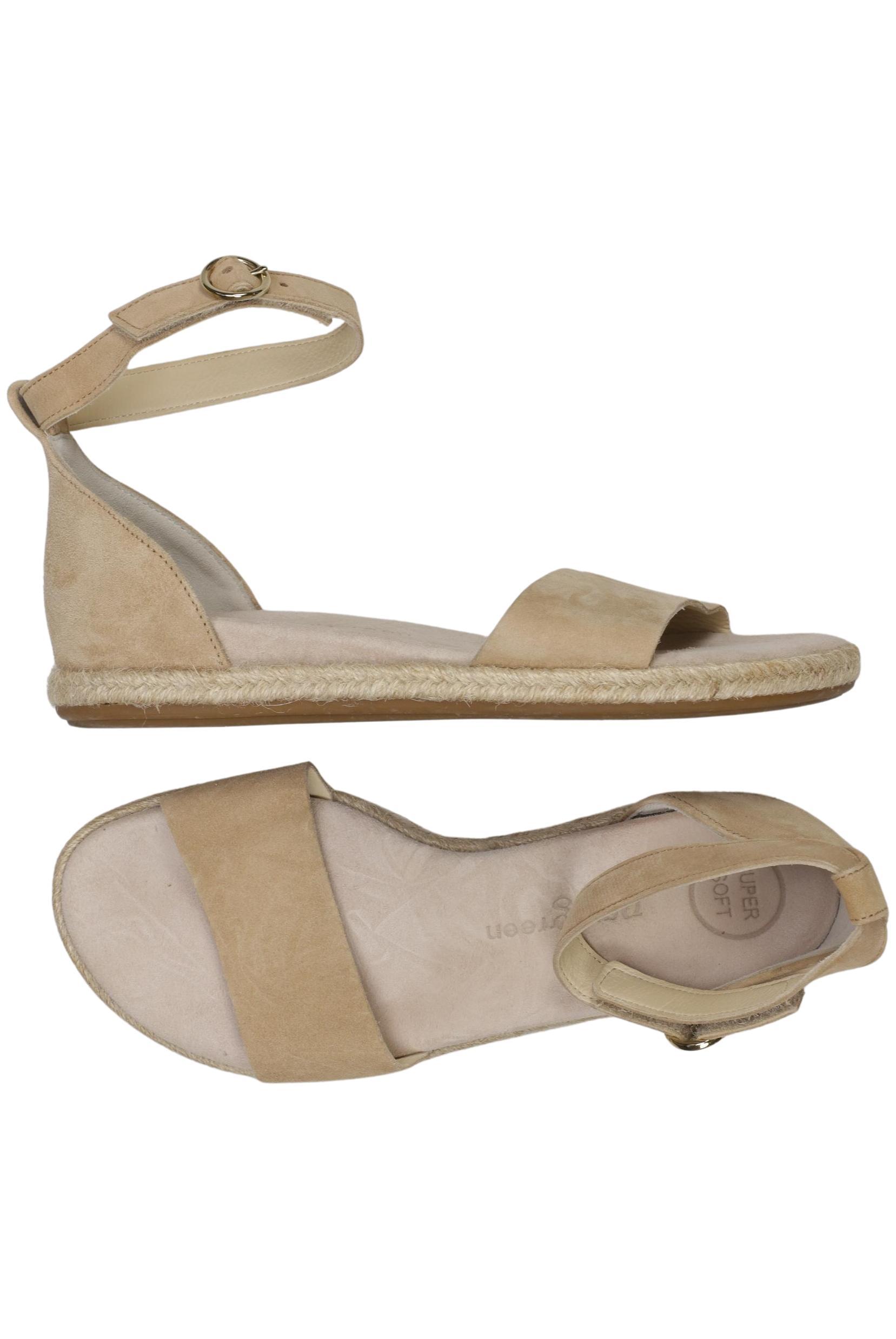 

Paul Green Damen Sandale, beige, Gr. 4