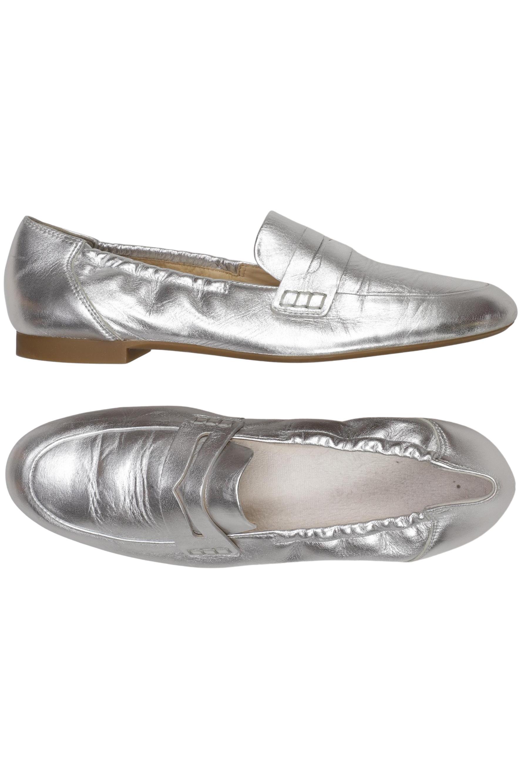 

Paul Green Damen Halbschuh, silber, Gr. 6.5