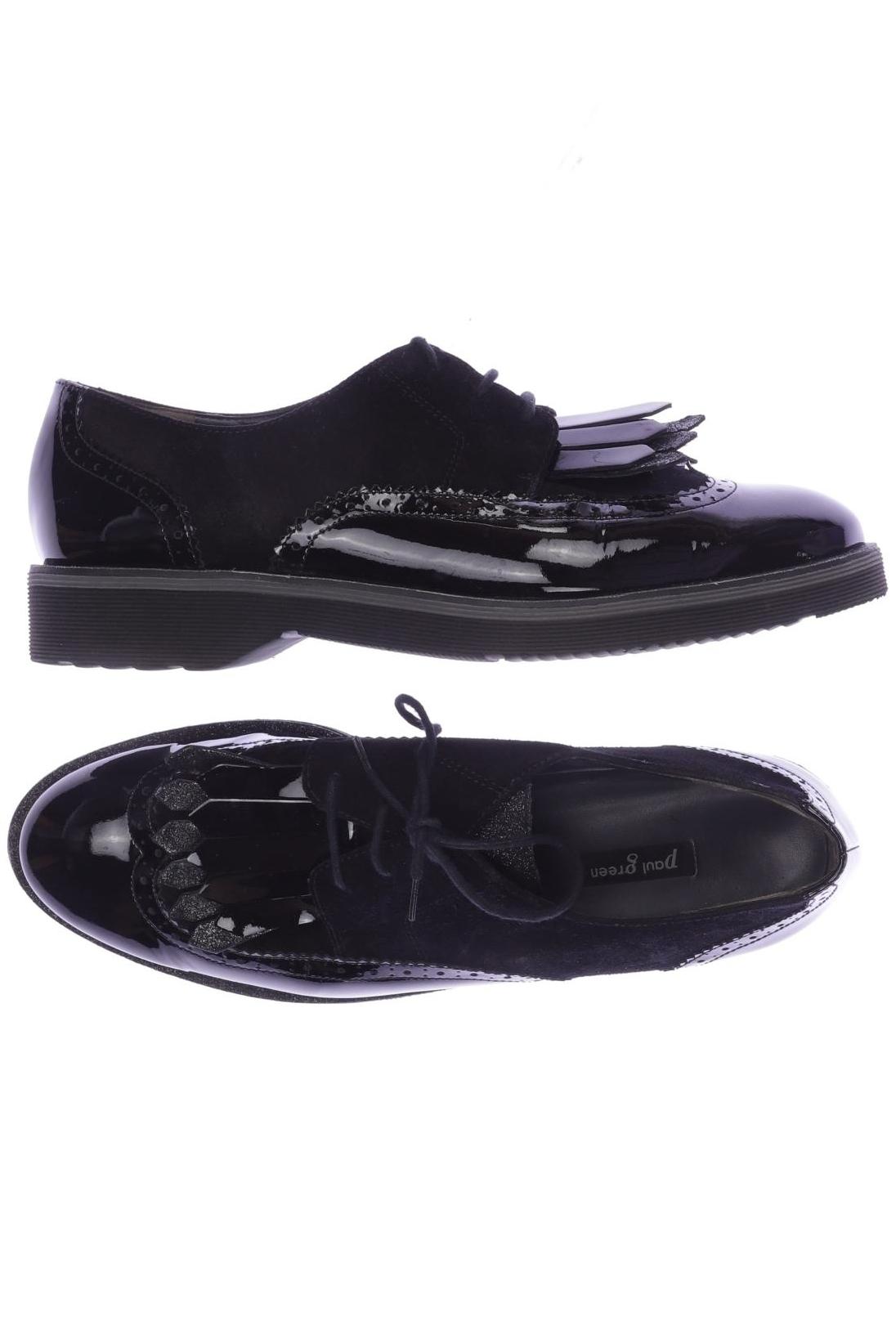 

Paul Green Damen Halbschuh, schwarz, Gr. 7.5