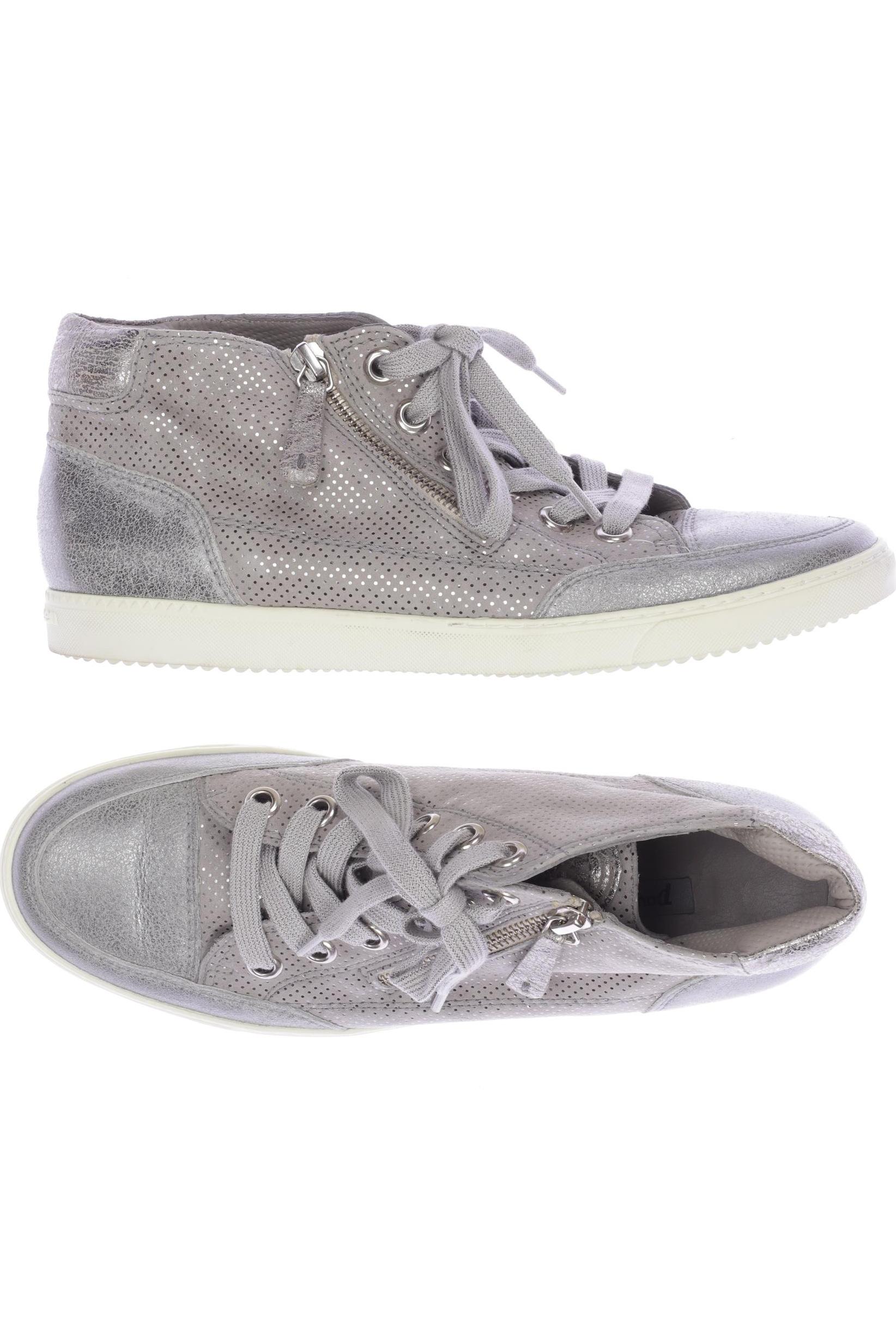

Paul Green Damen Sneakers, silber, Gr. 6