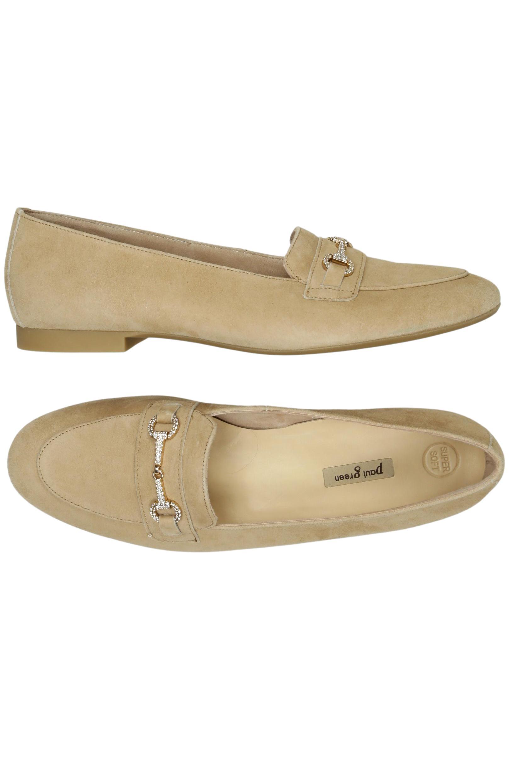 

Paul Green Damen Halbschuh, beige, Gr. 8