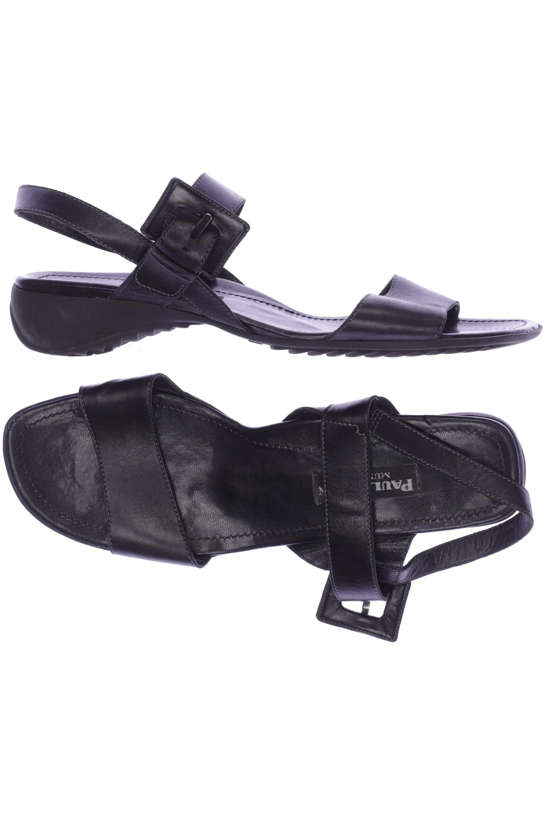 

Paul Green Damen Sandale, schwarz, Gr. 8