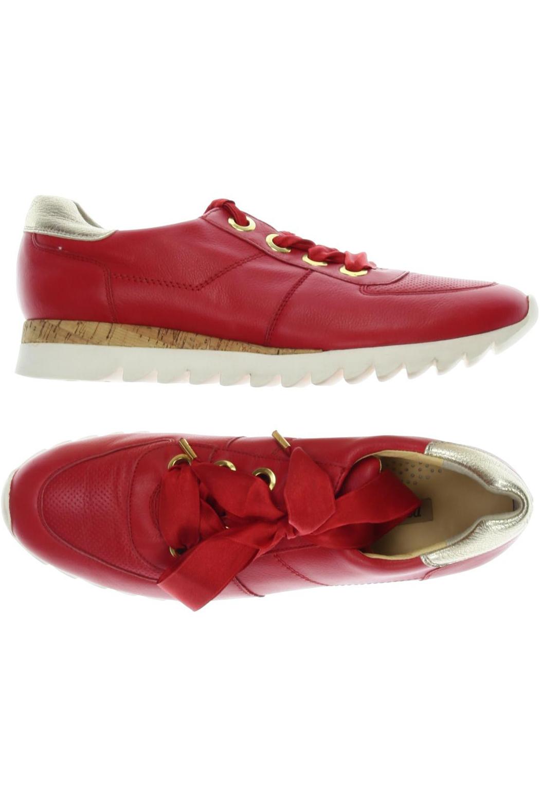 

Paul Green Damen Sneakers, rot, Gr. 6.5