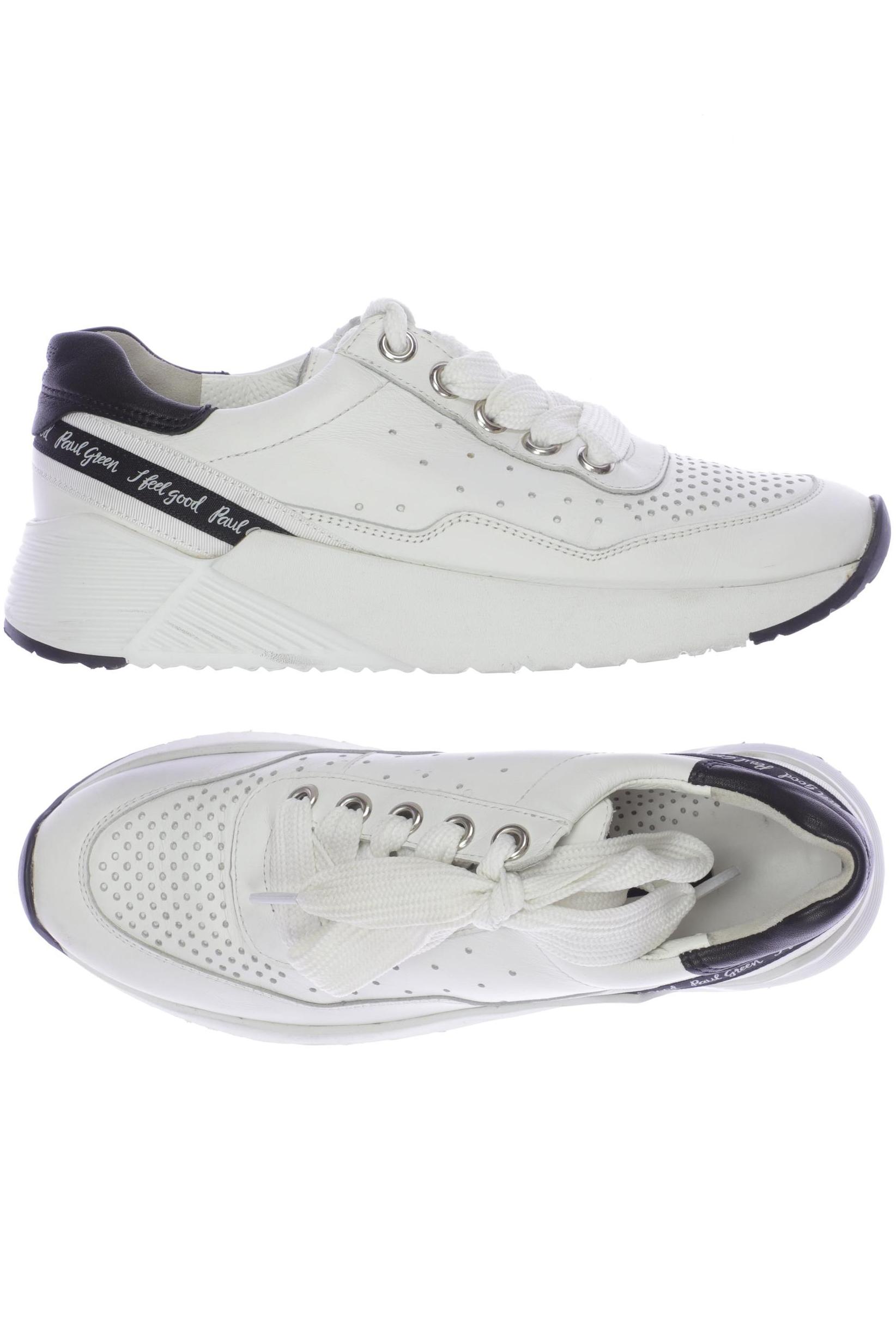 

Paul Green Damen Sneakers, weiß, Gr. 4.5