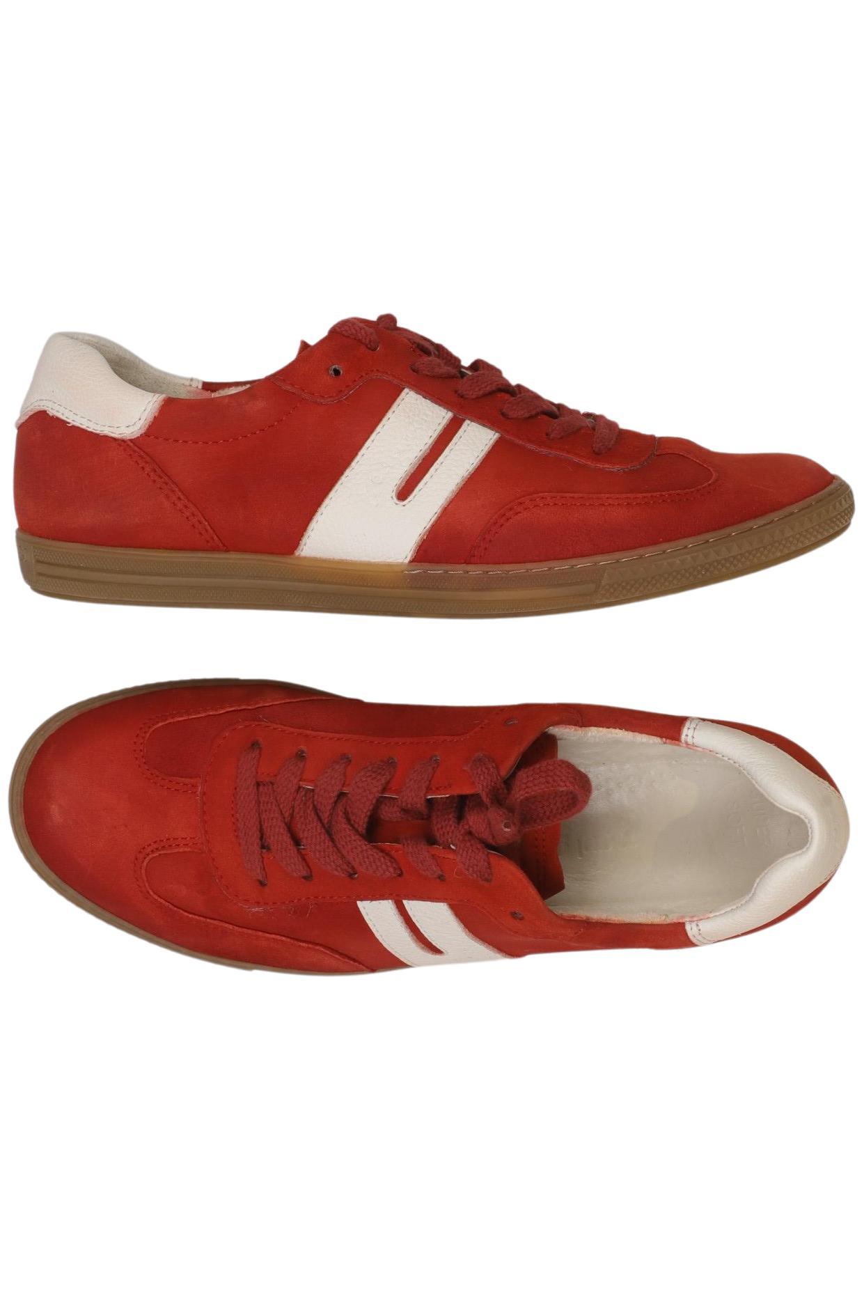 

Paul Green Damen Sneakers, rot, Gr. 6.5