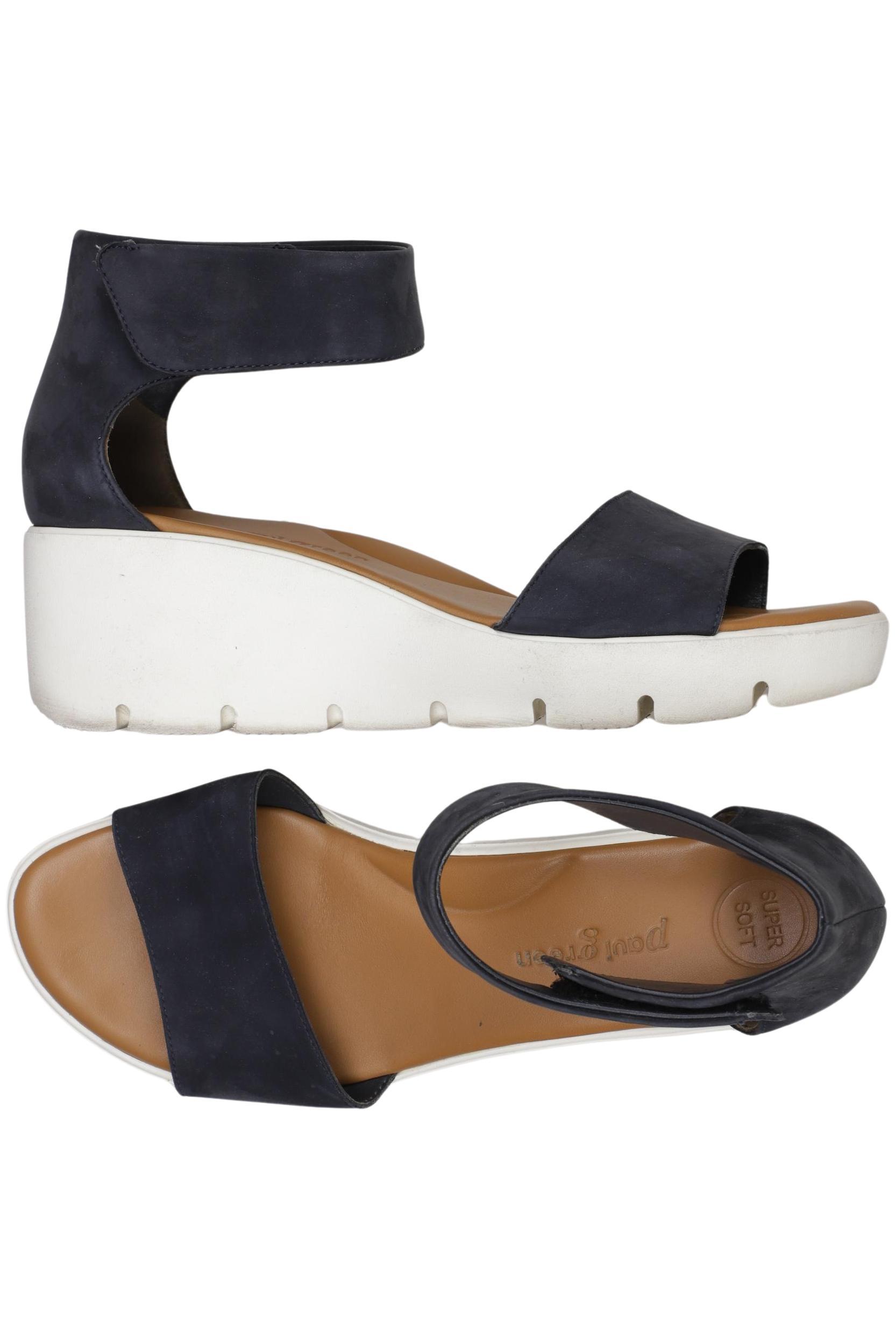 

Paul Green Damen Sandale, marineblau, Gr. 7.5