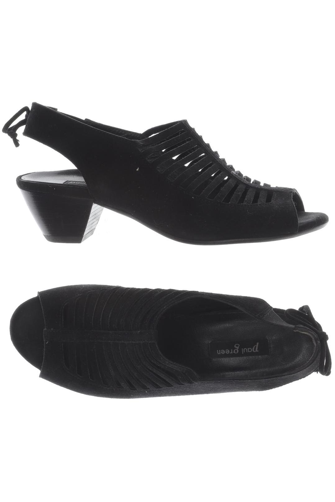 

Paul Green Damen Sandale, schwarz, Gr. 3