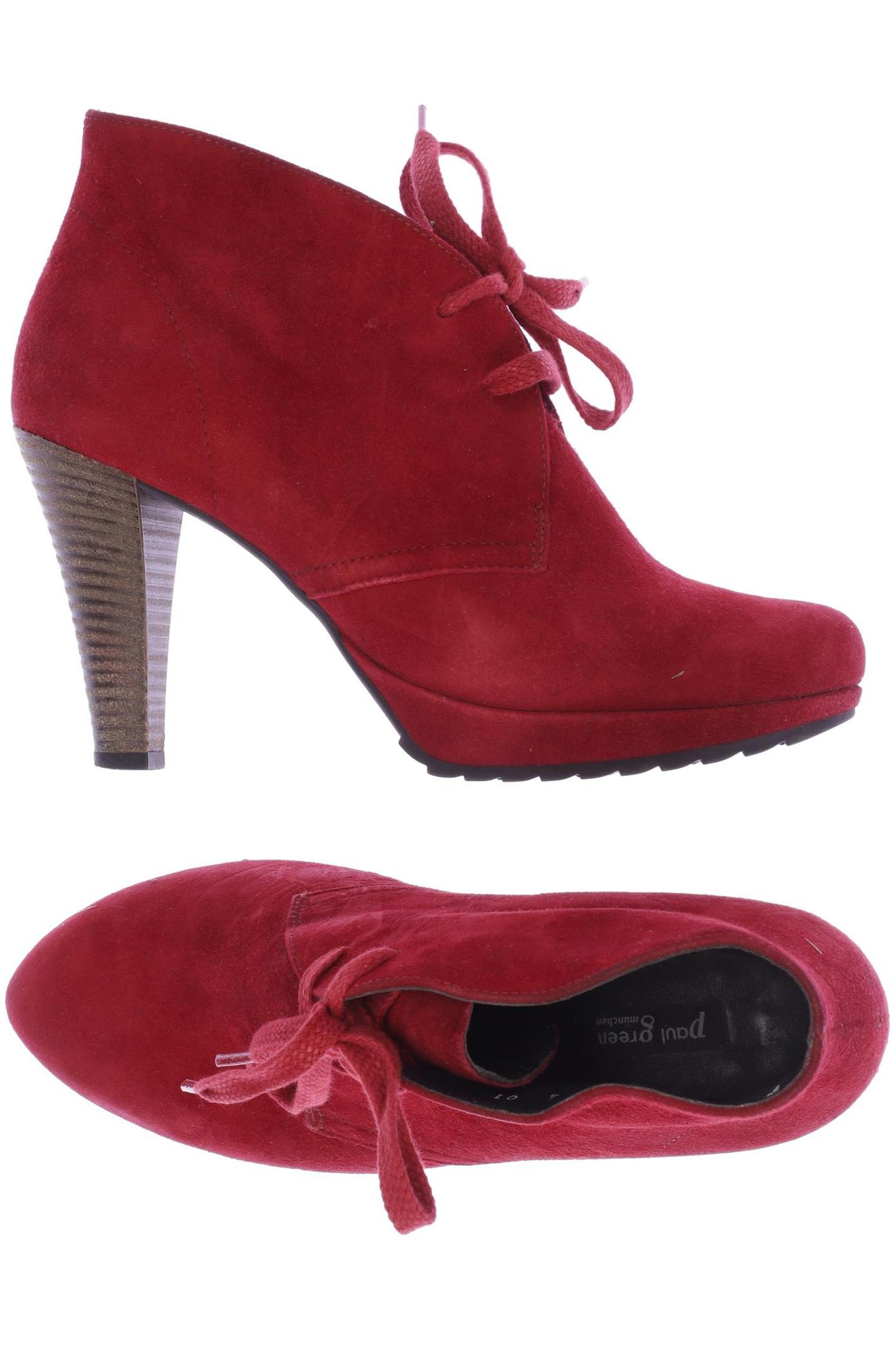 

Paul Green Damen Stiefelette, rot, Gr. 4
