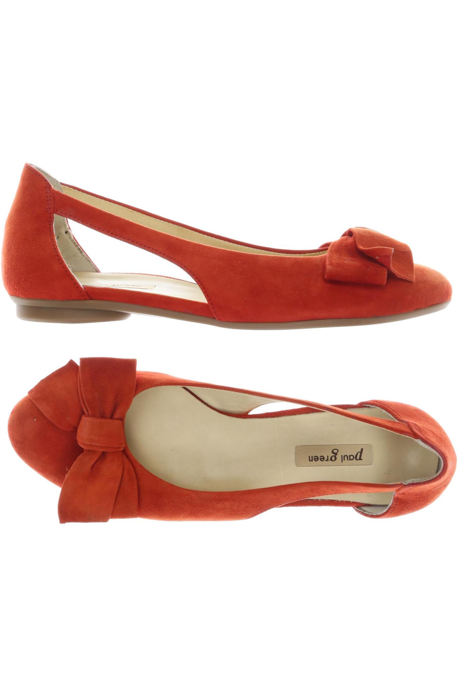 

Paul Green Damen Ballerinas, orange, Gr. 3