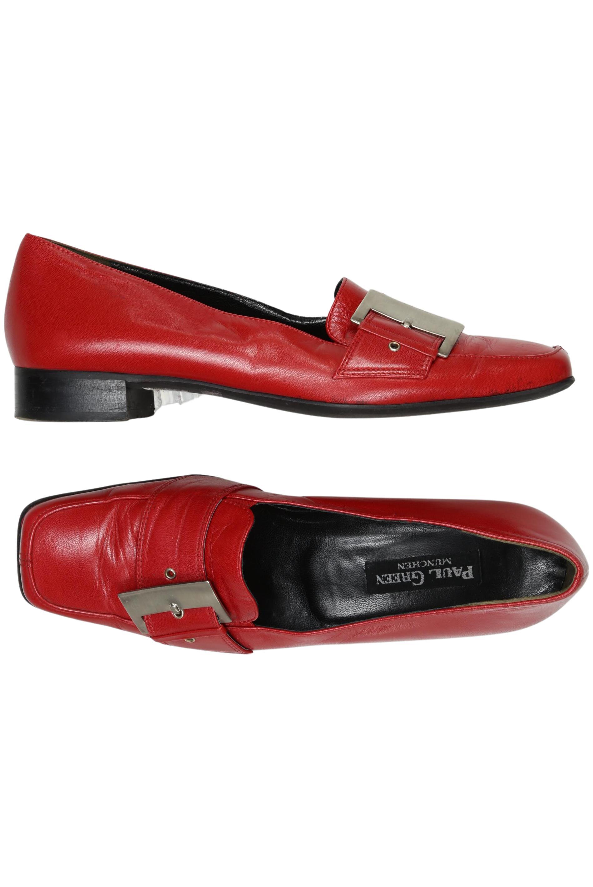 

Paul Green Damen Halbschuh, rot, Gr. 39